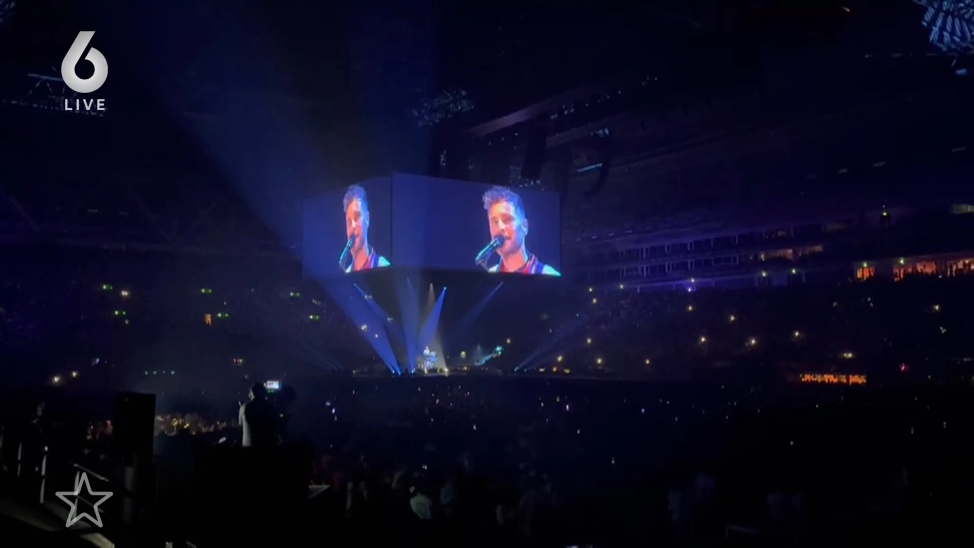 Emotionele boodschap van Freek tijdens reeks GelreDome-shows