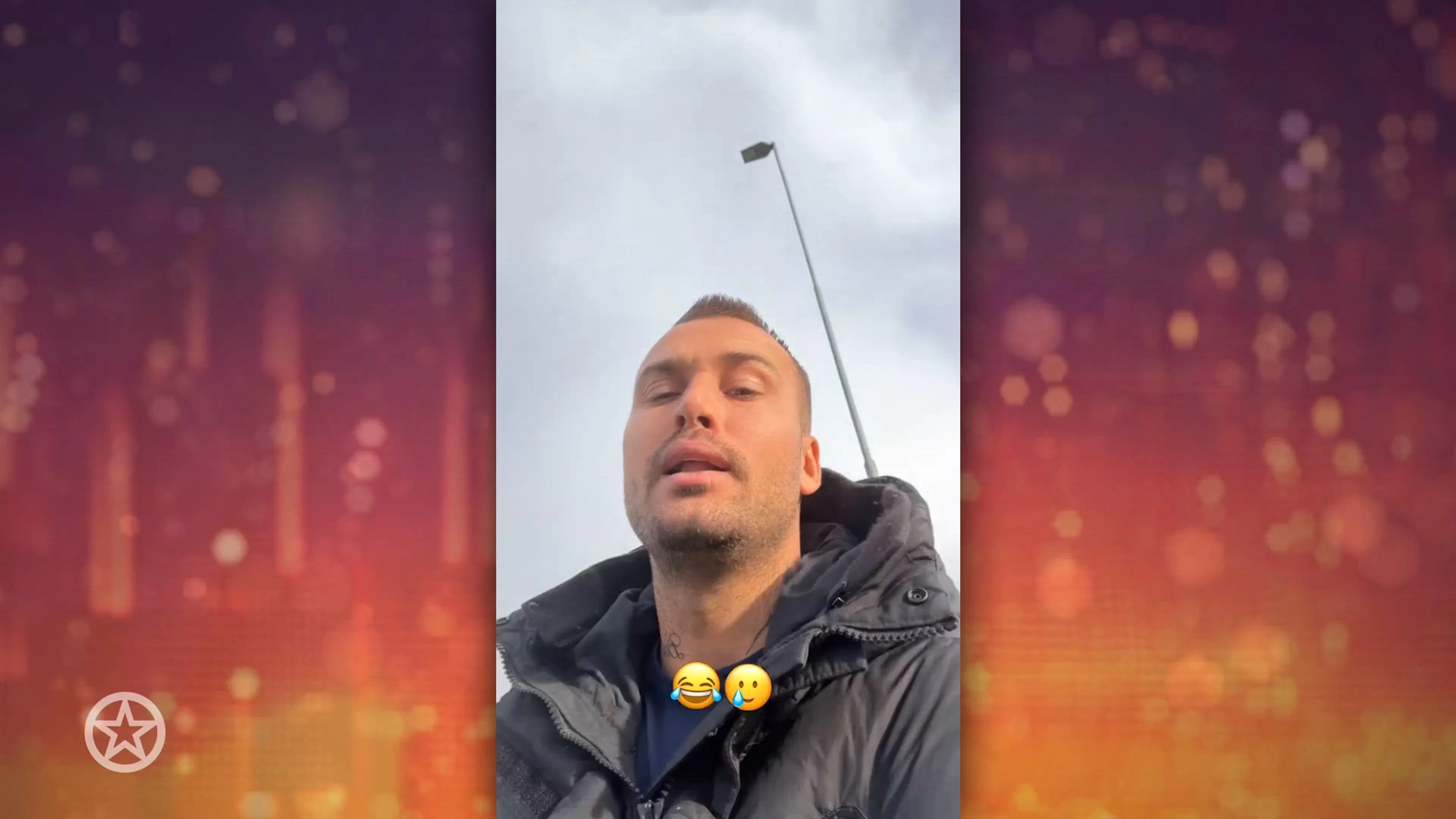 Dave Roelvink gestrand langs de snelweg