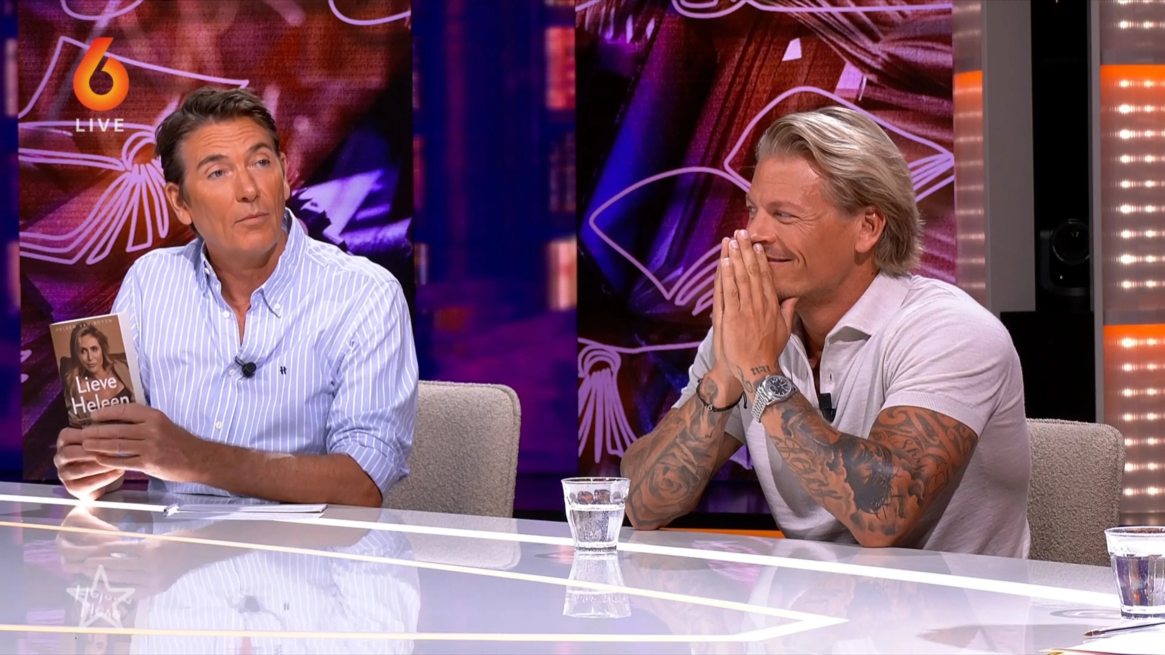'Seksboek' Lieve Heleen zorgt voor ongemakkelijke gesprekken aan Shownieuws-tafel