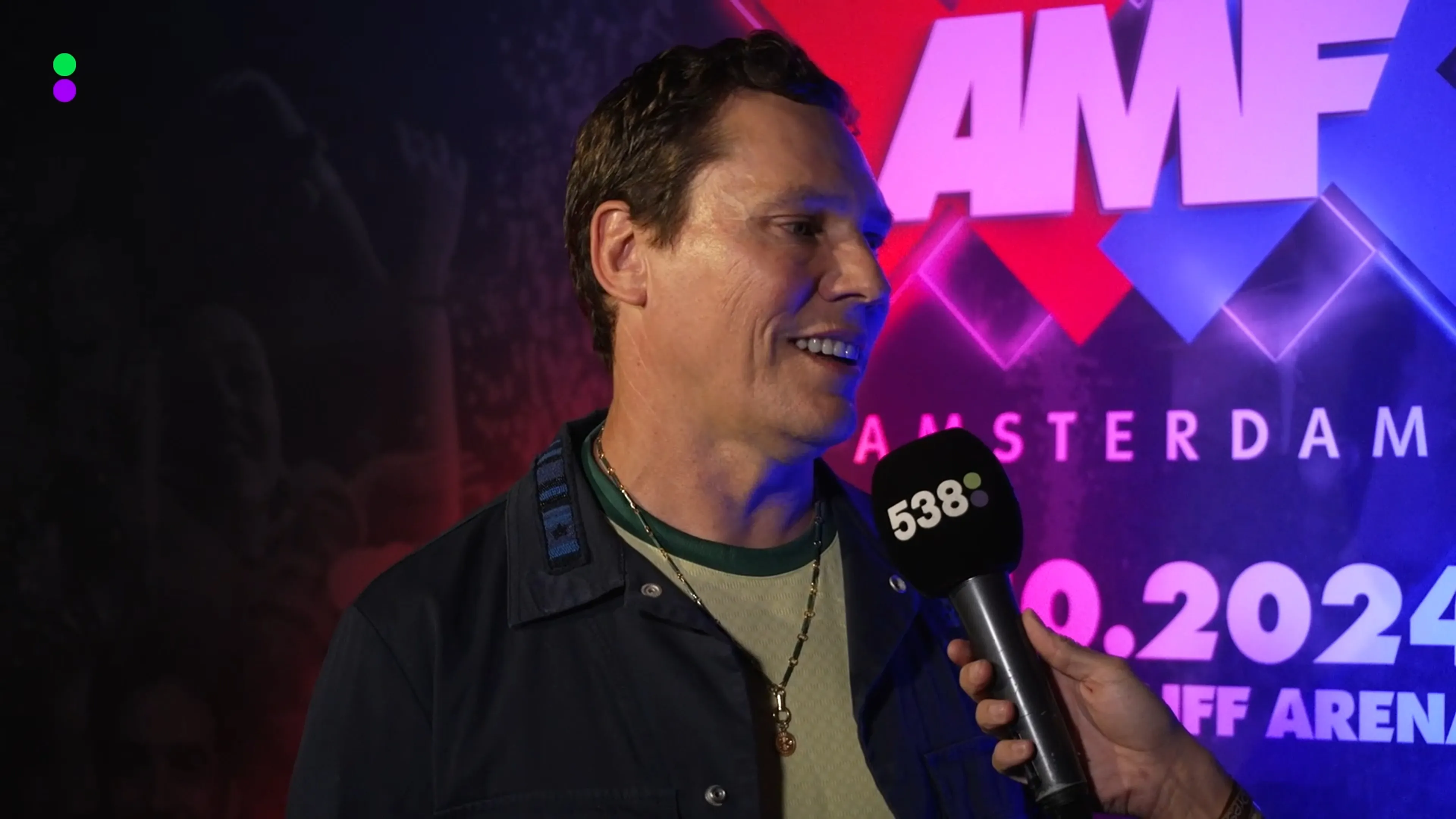 Jordi Warners sprak Tiësto op AMF (TV 538)