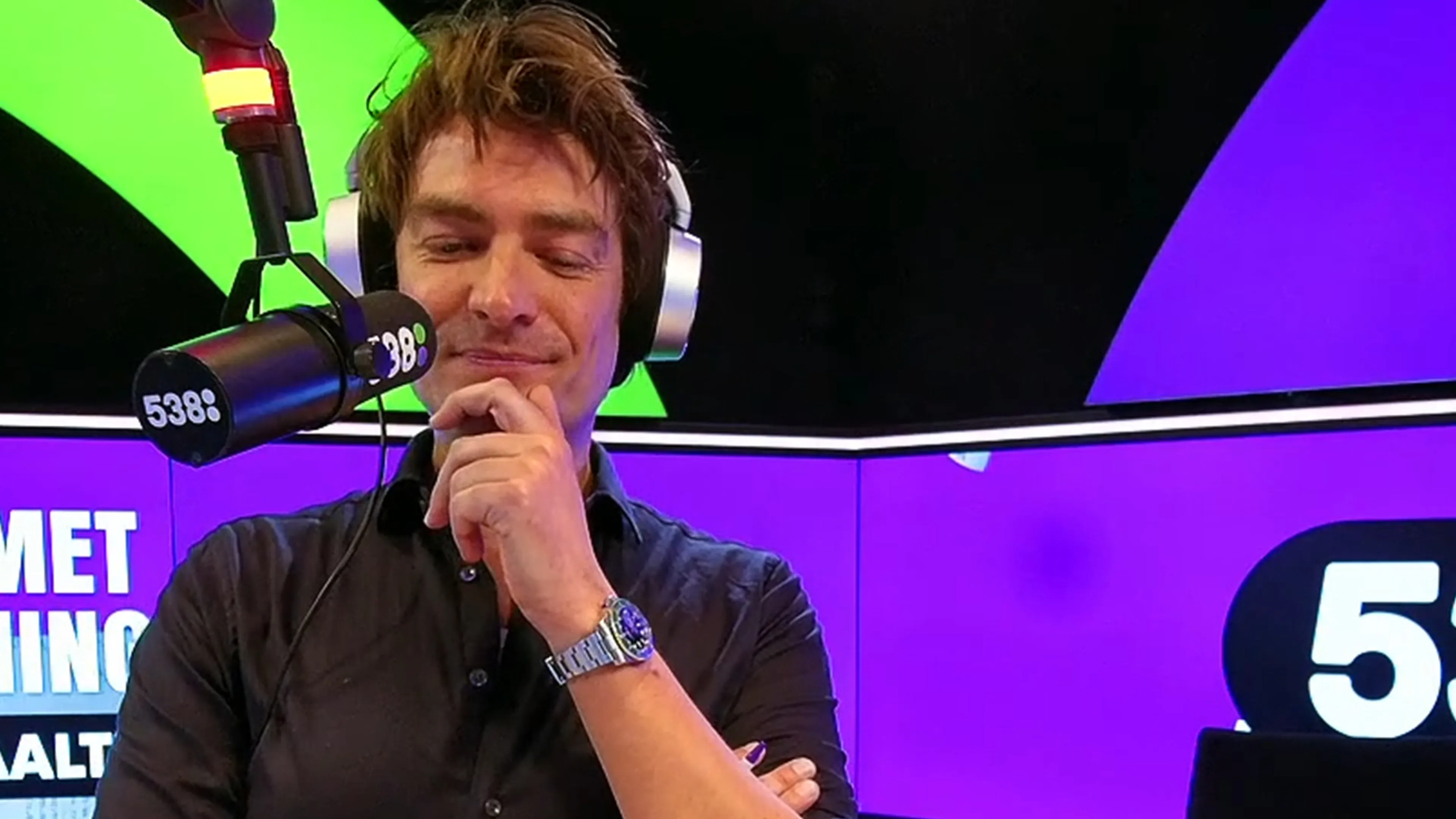 Frank is weer terug in de show na het overlijden van zijn broer, Jensen. (Radio 538)