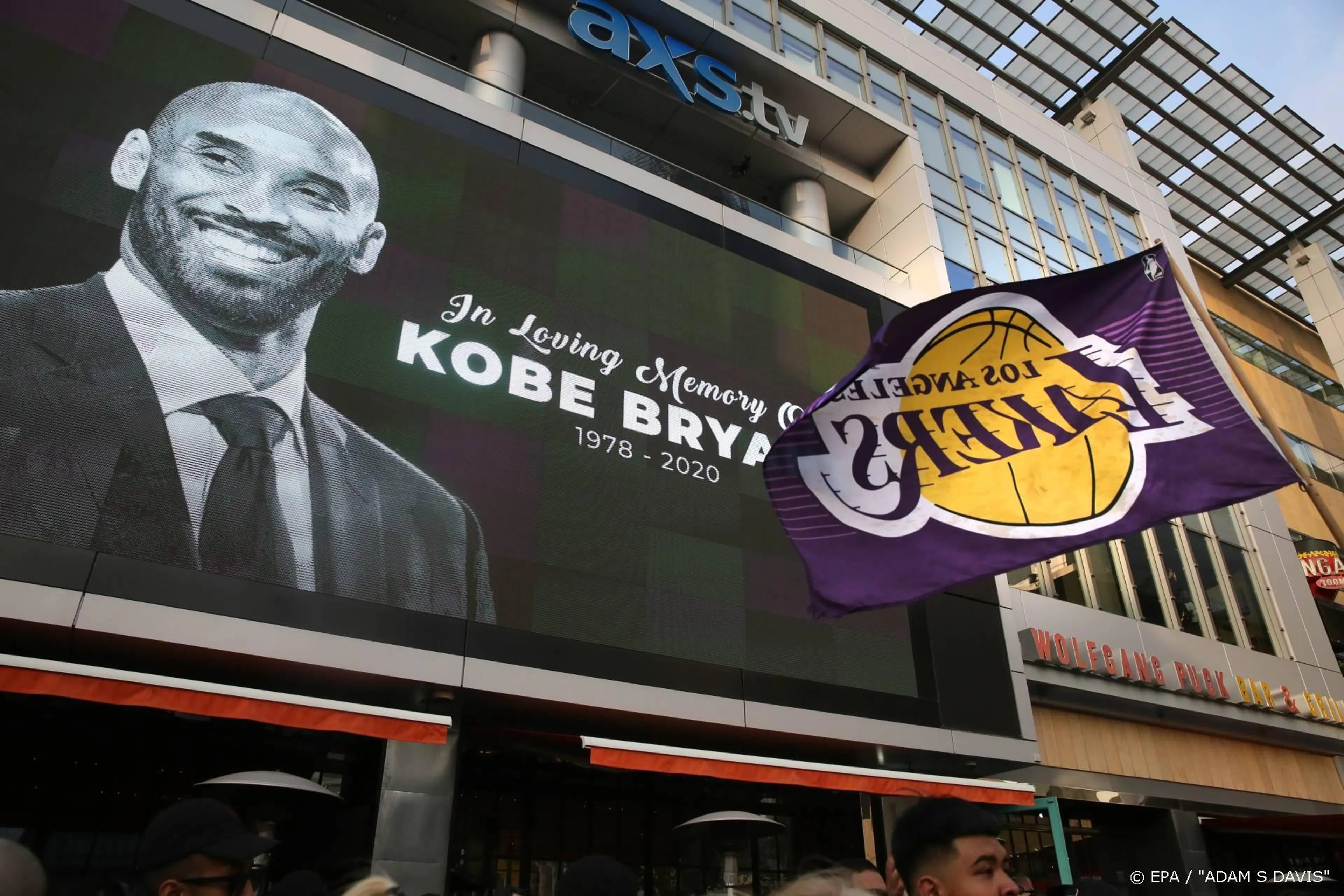 Herdenking overleden basketballer Bryant op 24 februari