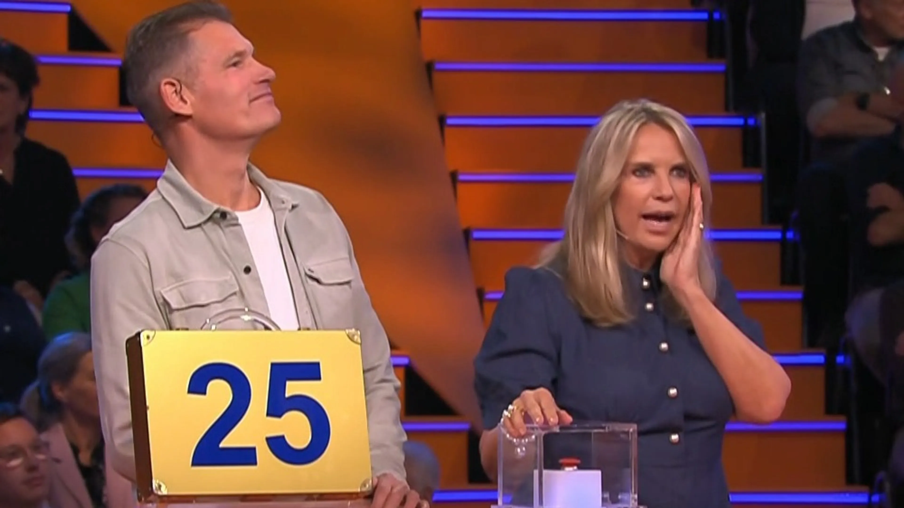 Miljoenenjacht-finalist laat Linda de Mol flink schrikken