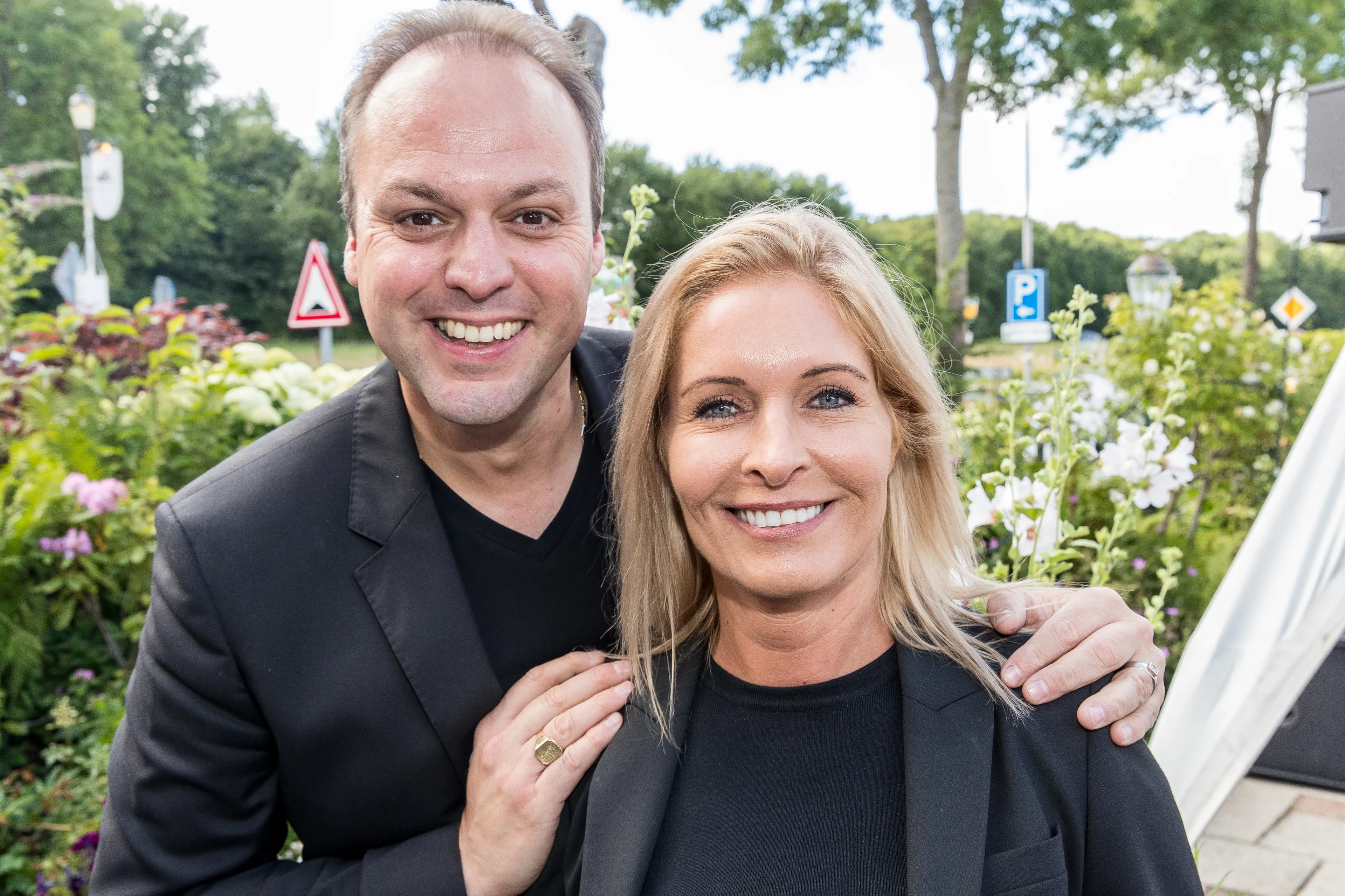 De Bauers op kraamvisite