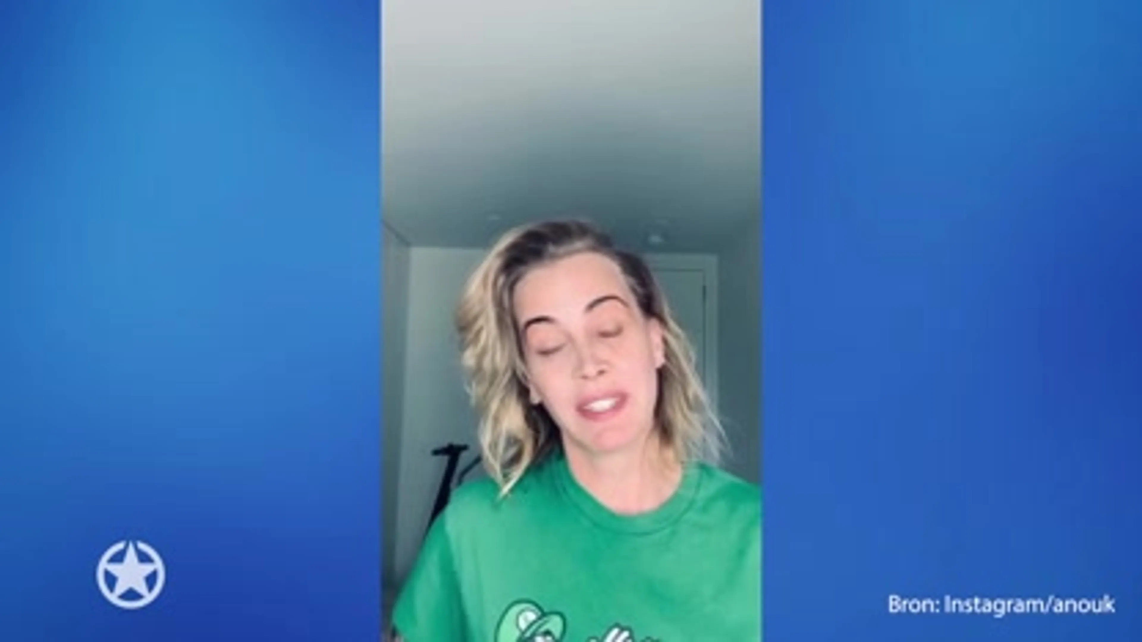 Anouk houdt haar kinderen voorlopig thuis