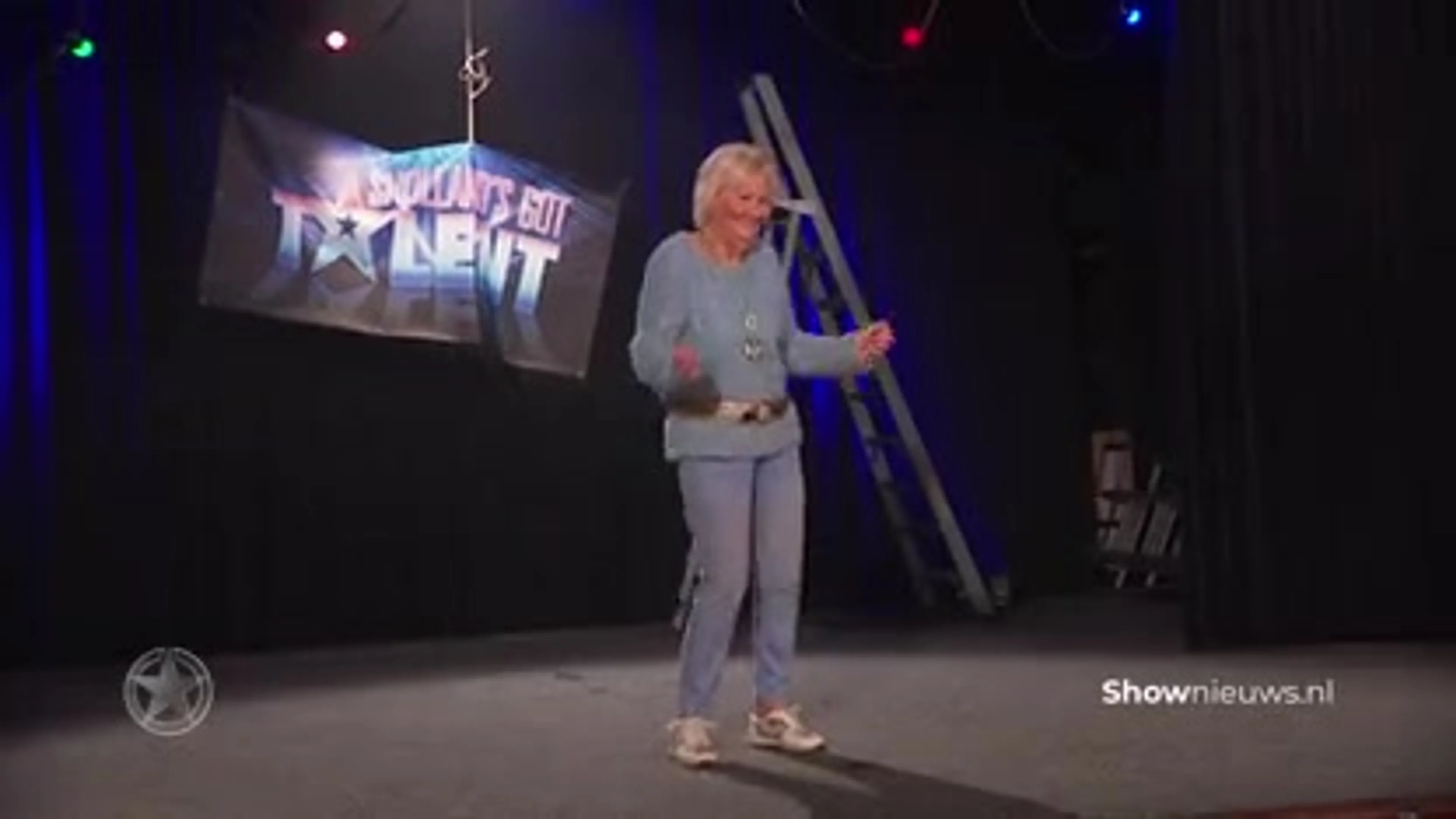 Bij de clipopnames van de Snollebollekes
