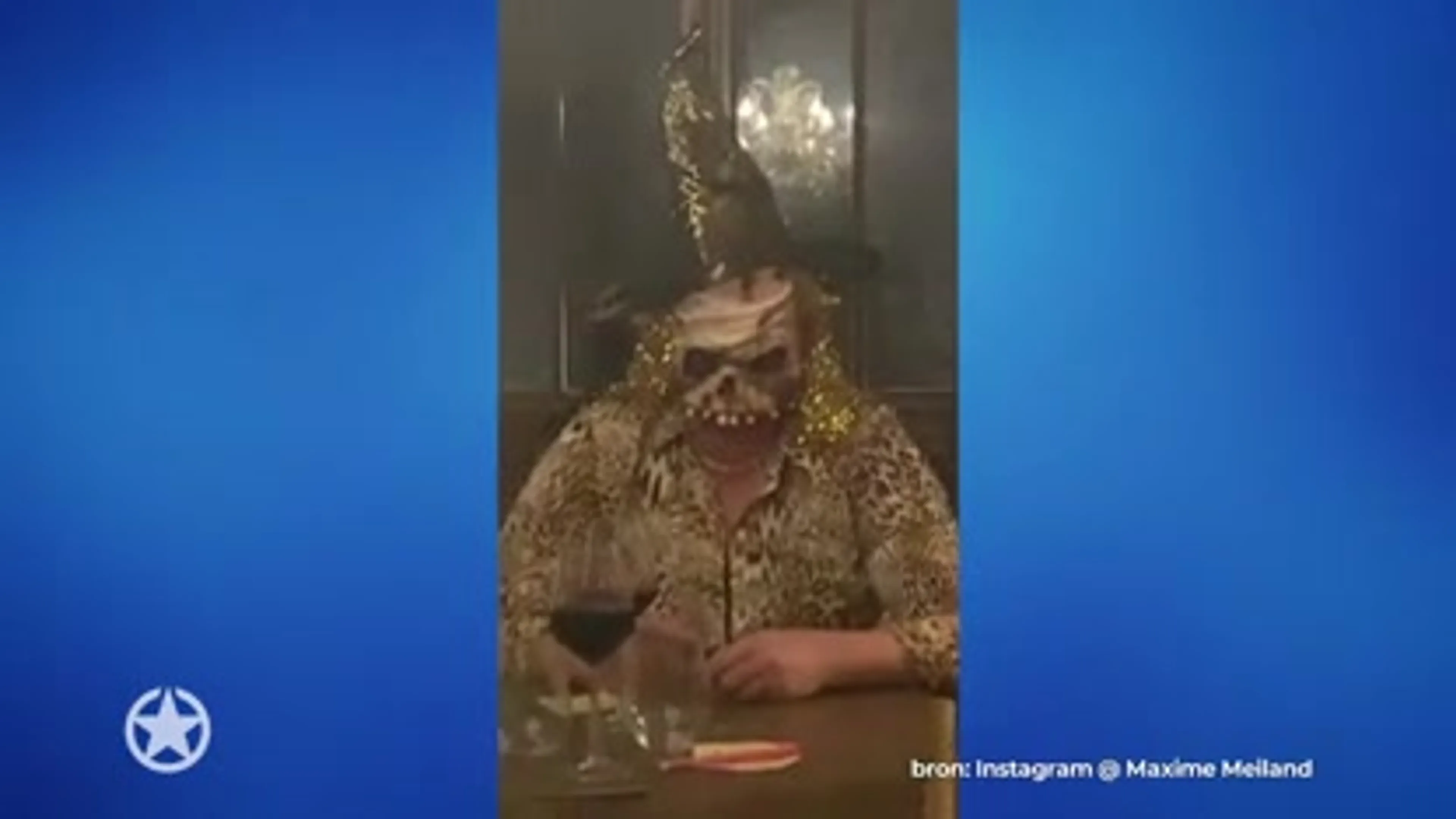 ZIEN: Bezoeker viert Halloween in kasteel van de Meilandjes