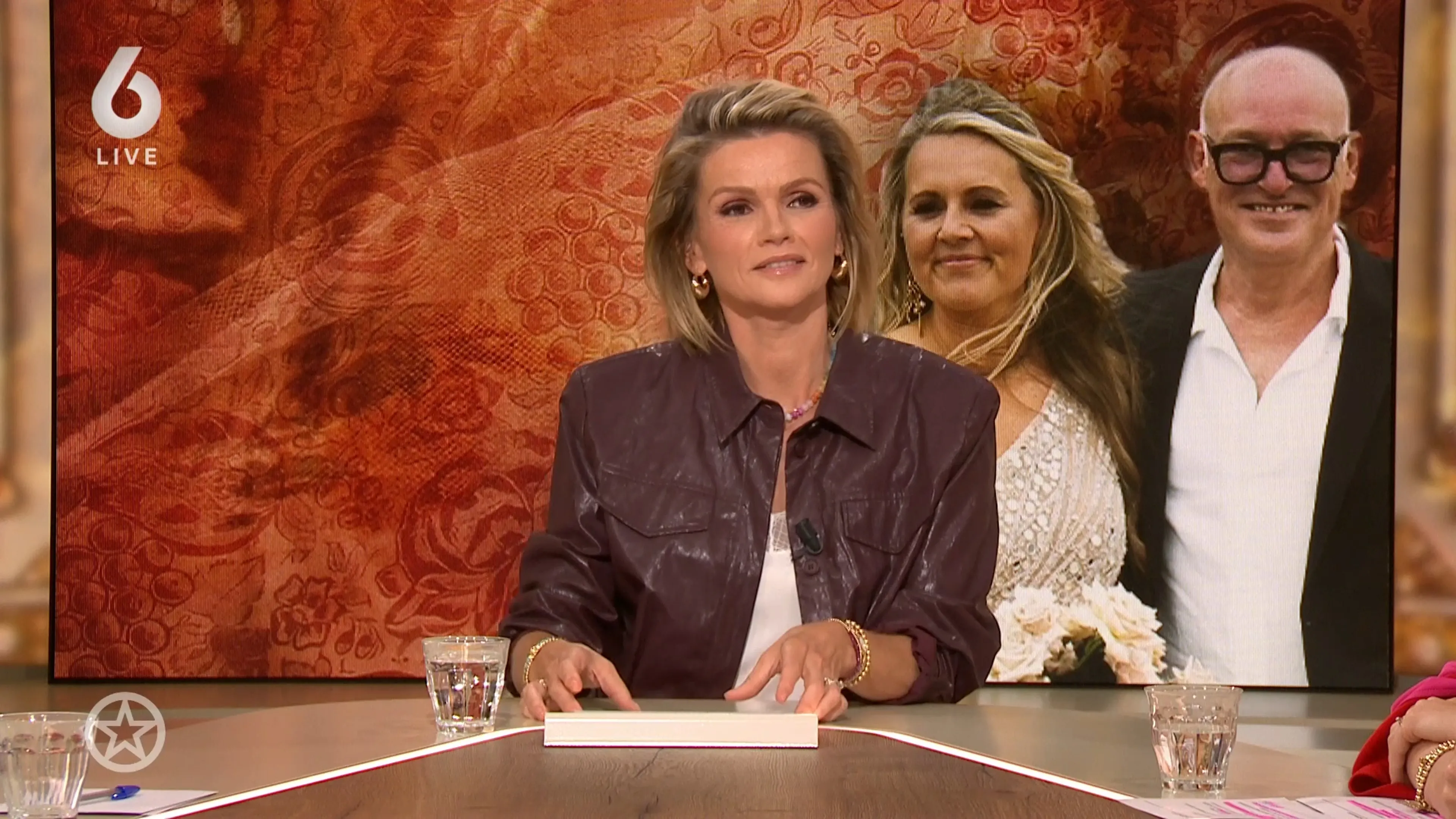 René van der Gijp en Minouche vieren 5-jarig huwelijksjubileum