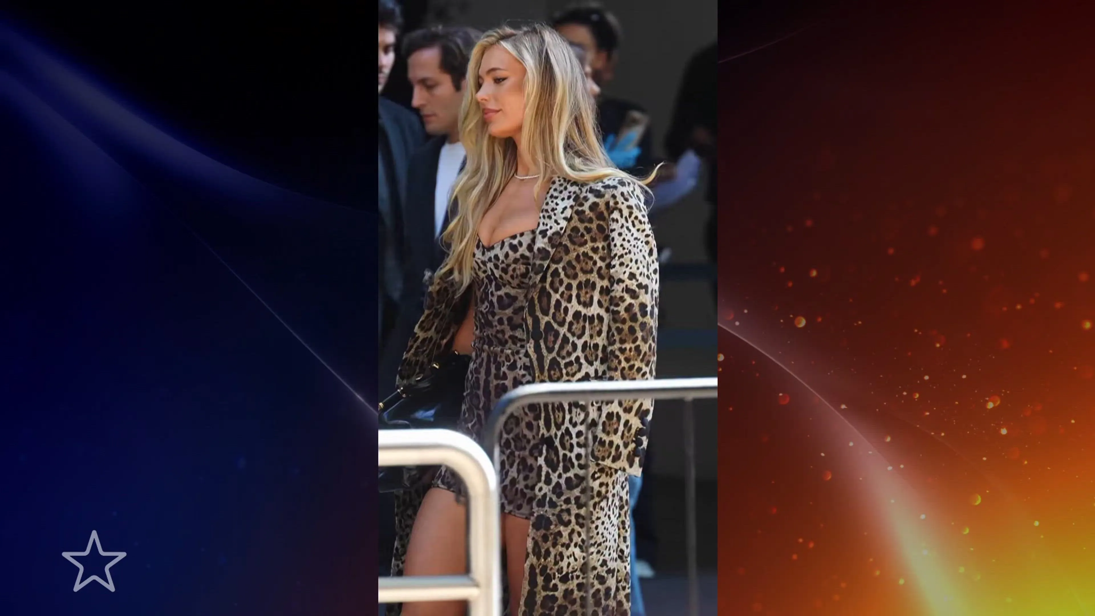Jutta Leerdam schittert op Milan Fashion Week