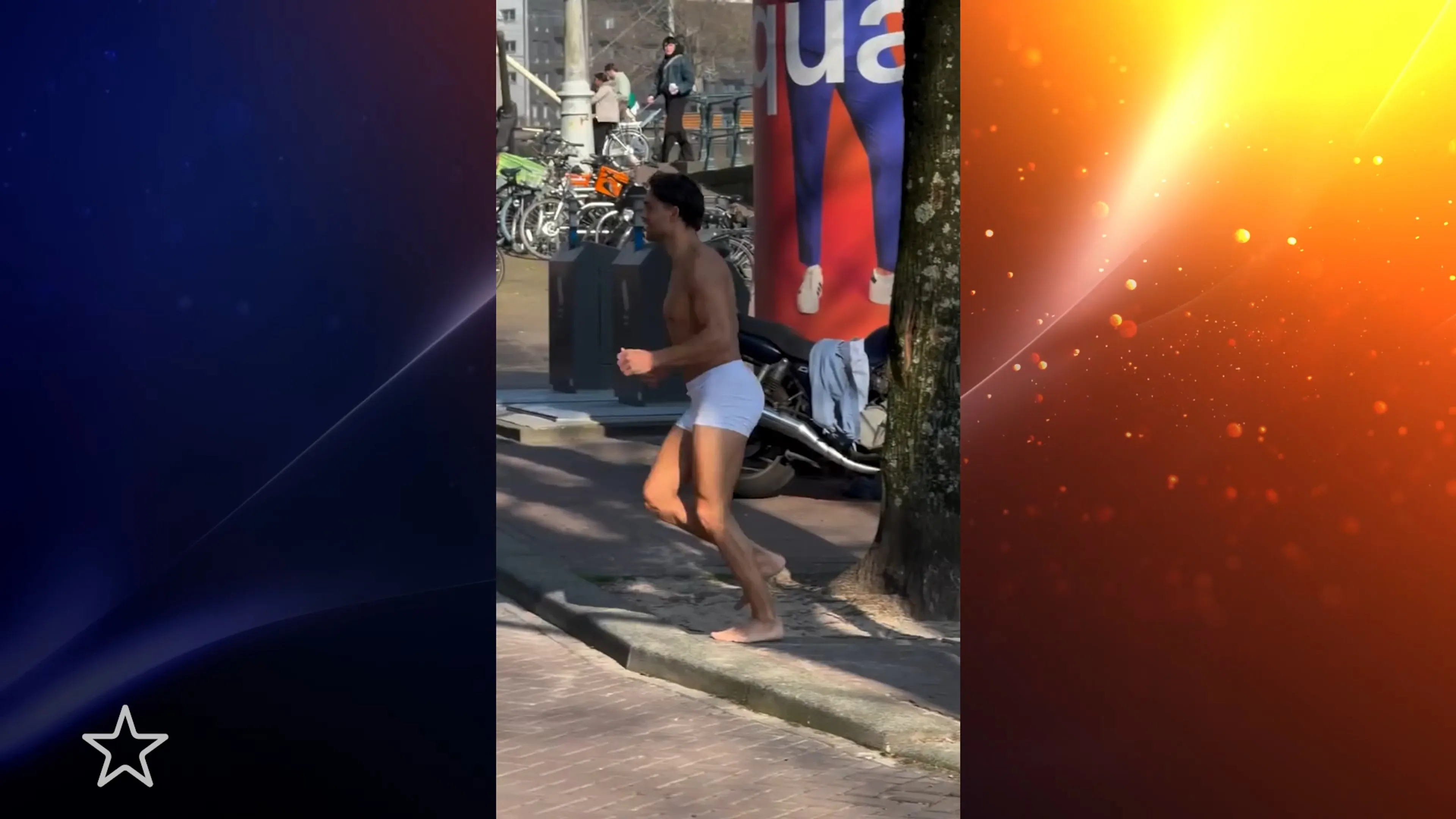 Anna Nooshin verrast volgers, Thijs Boermans in onderbroek over straat