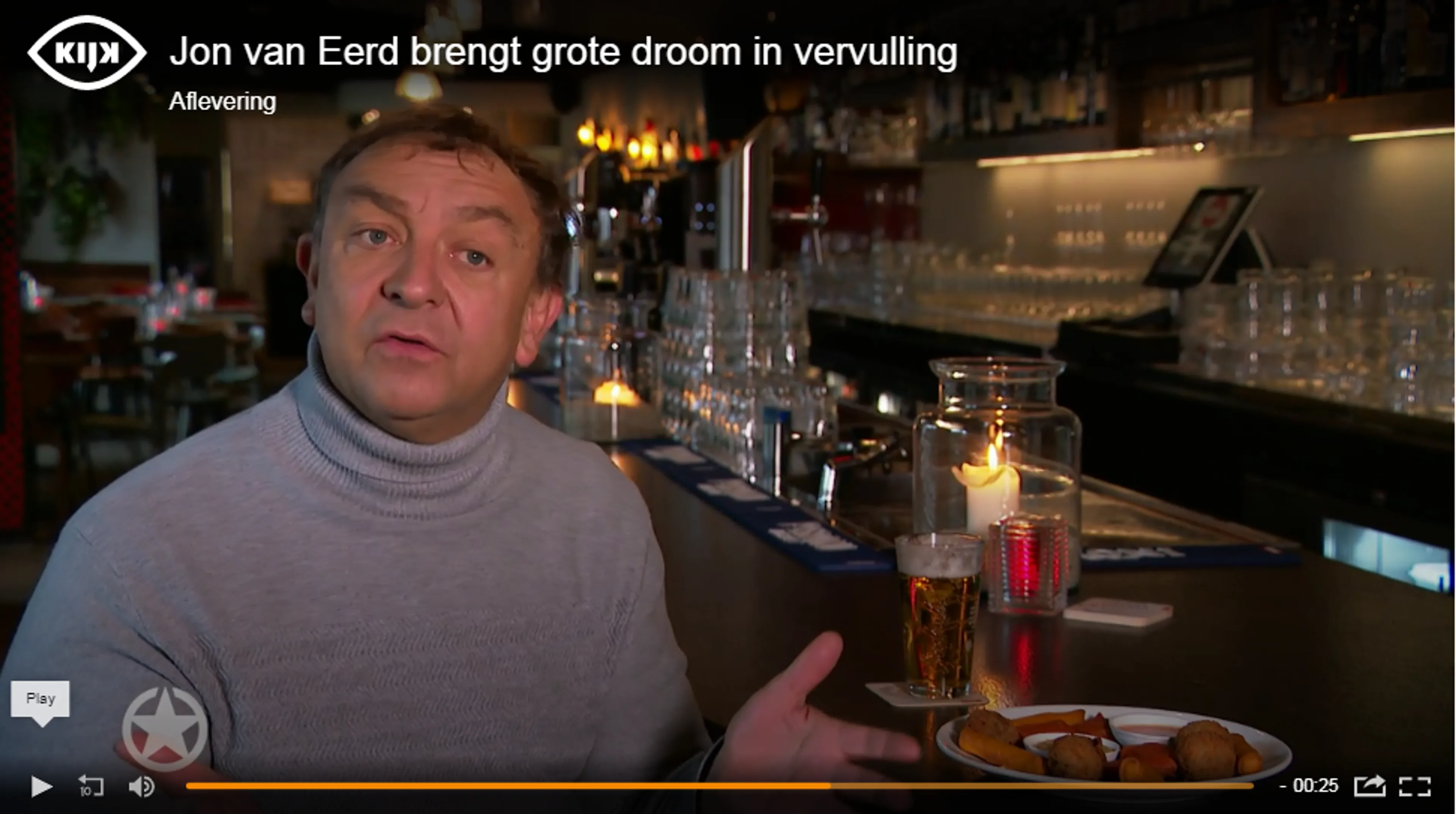 Jon van Eerd brengt grote droom in vervulling