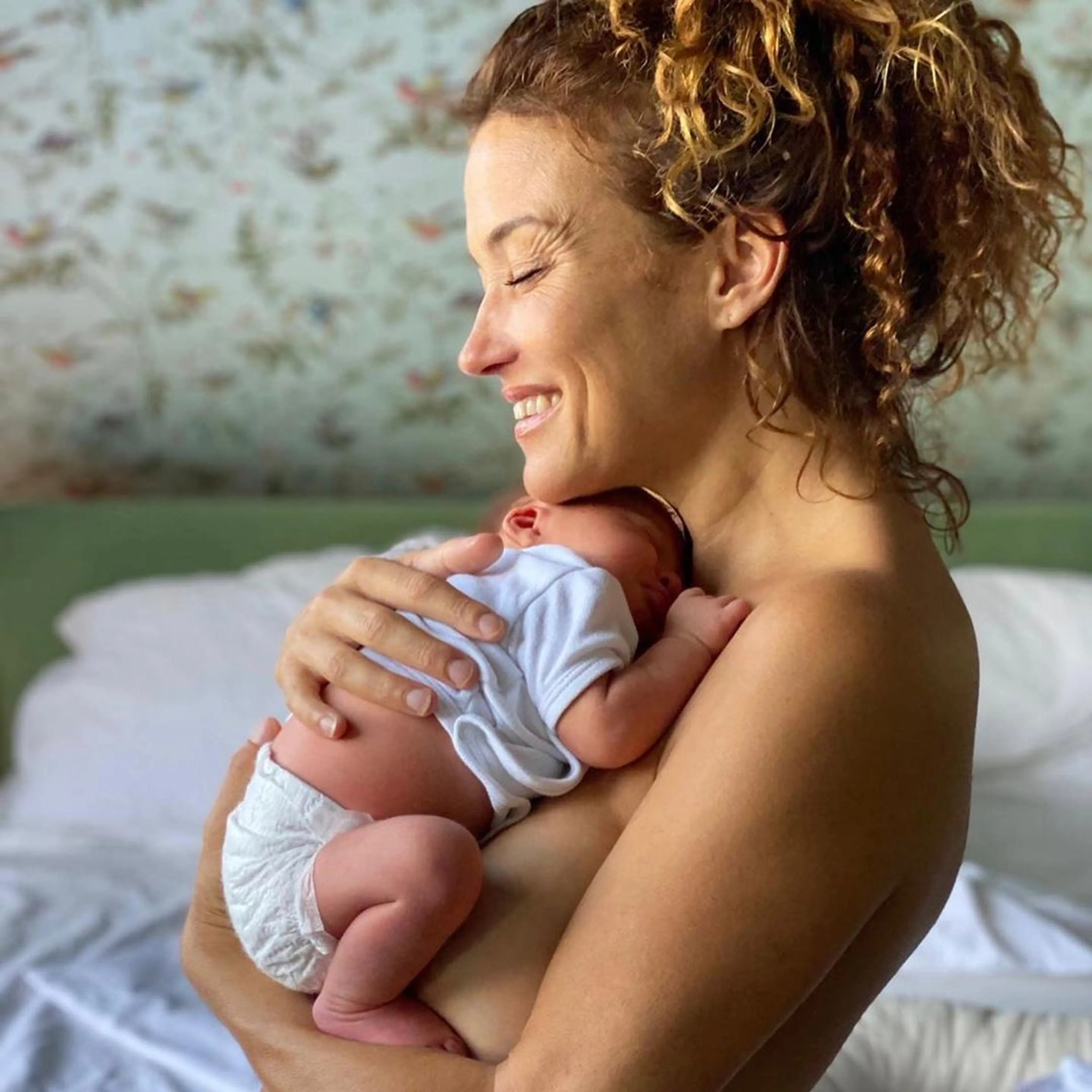 ZIEN: Katja geniet van baby Coco