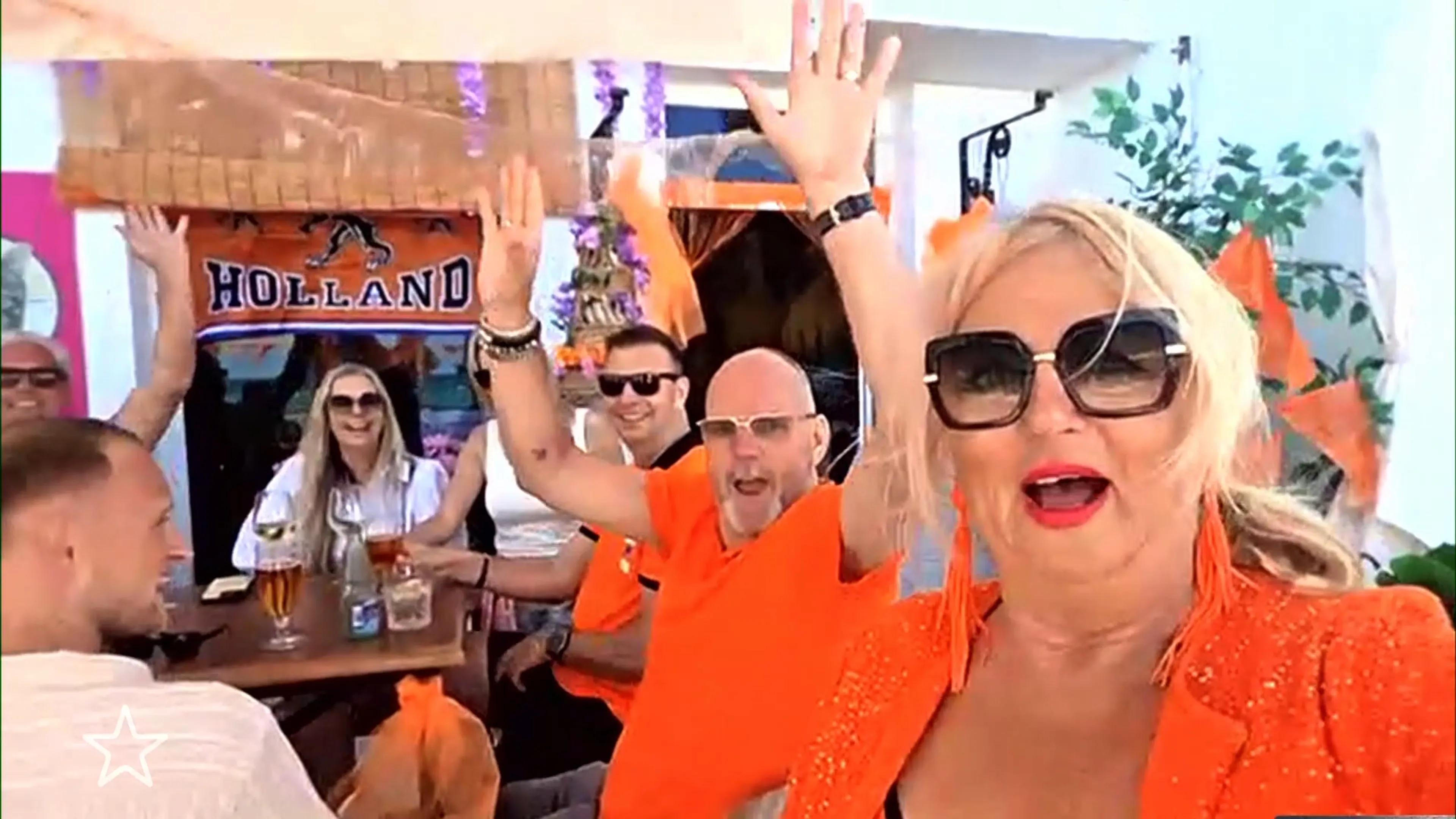 Monique Hansler viert eigen Koningsdag in Spanje