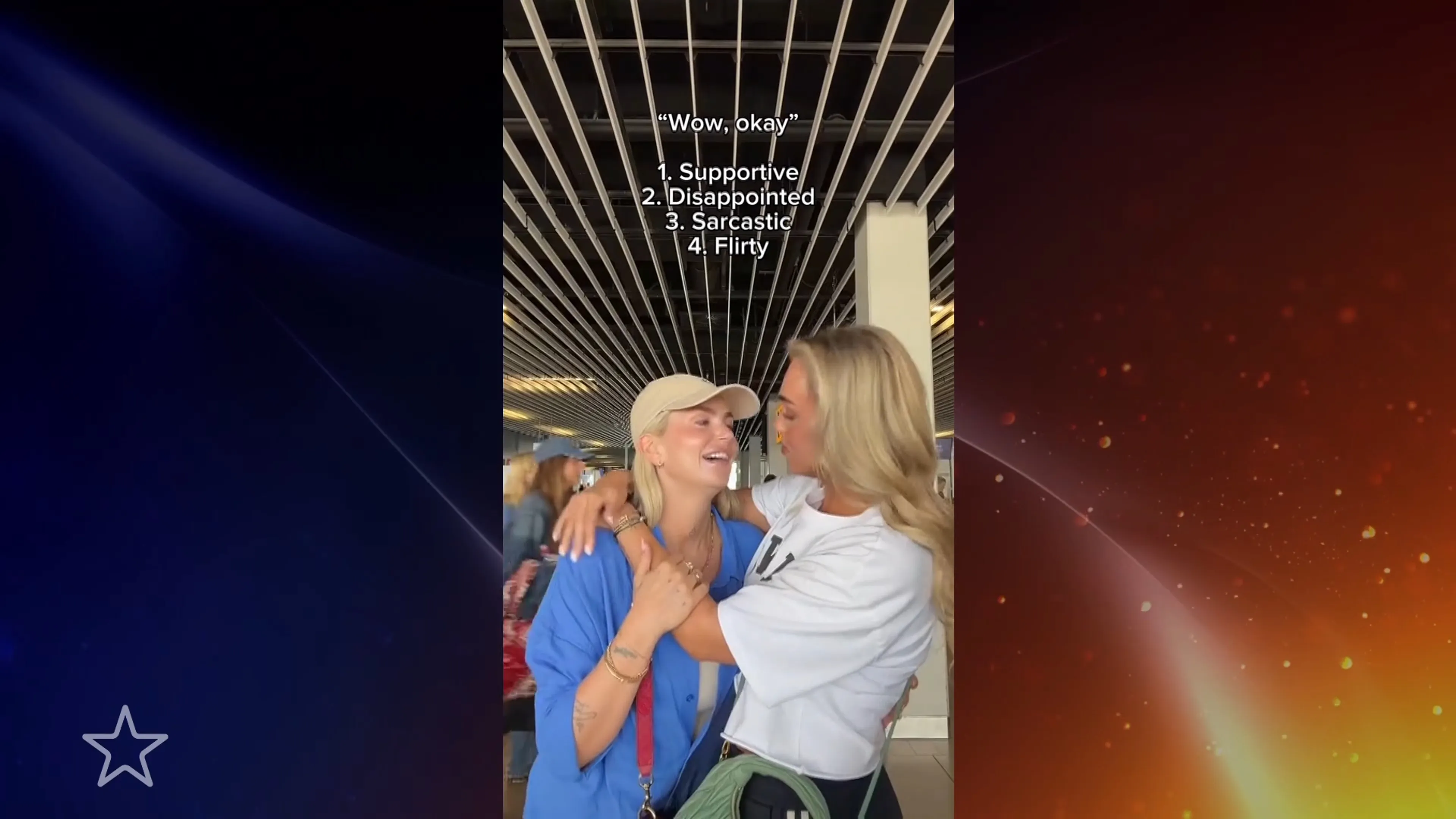 Noa Braaf flirt met Roxeanne Hazes tijdens challenge