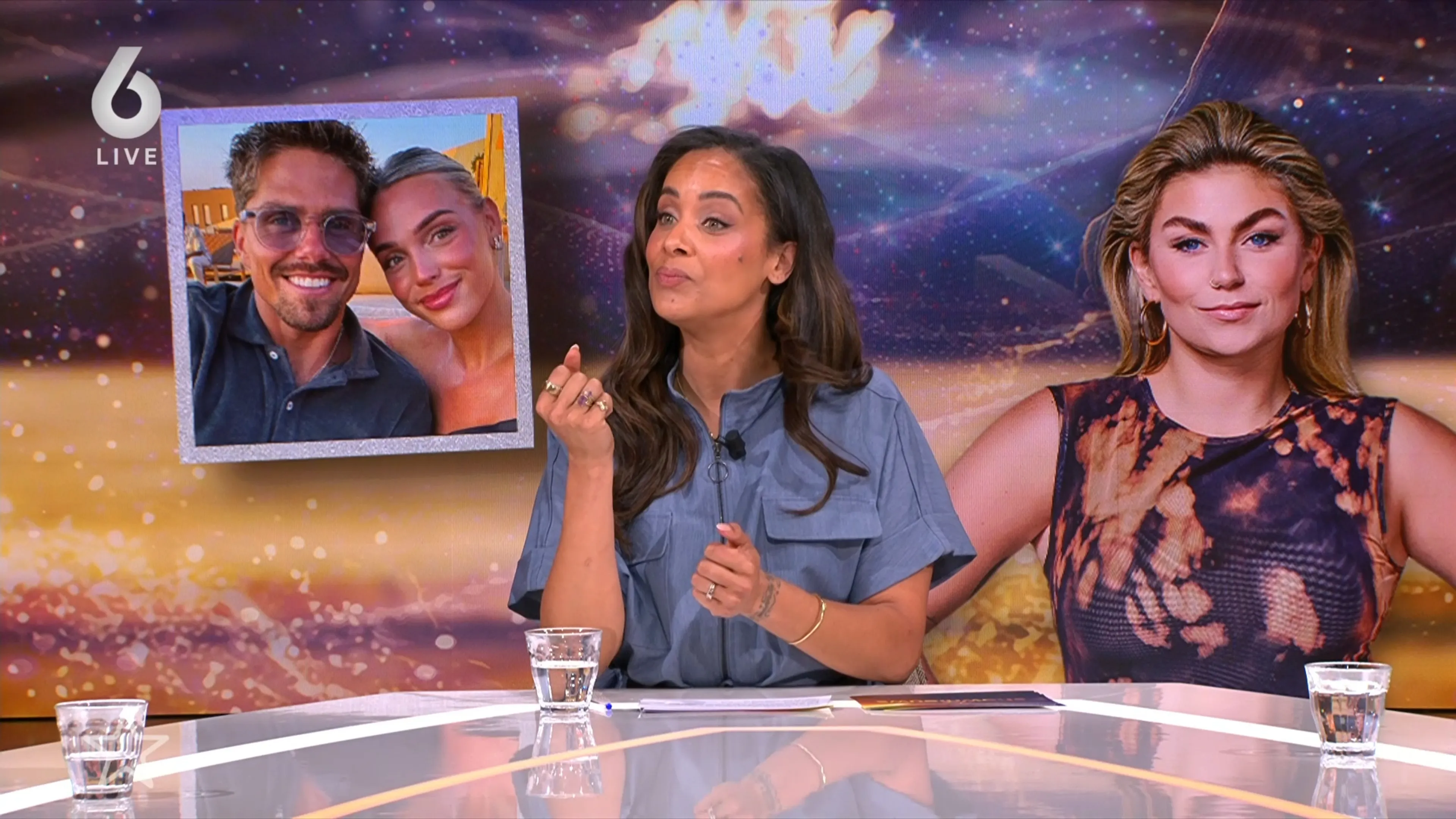 Roxeanne Hazes ziet broer André stralen van geluk met Noa Braaf