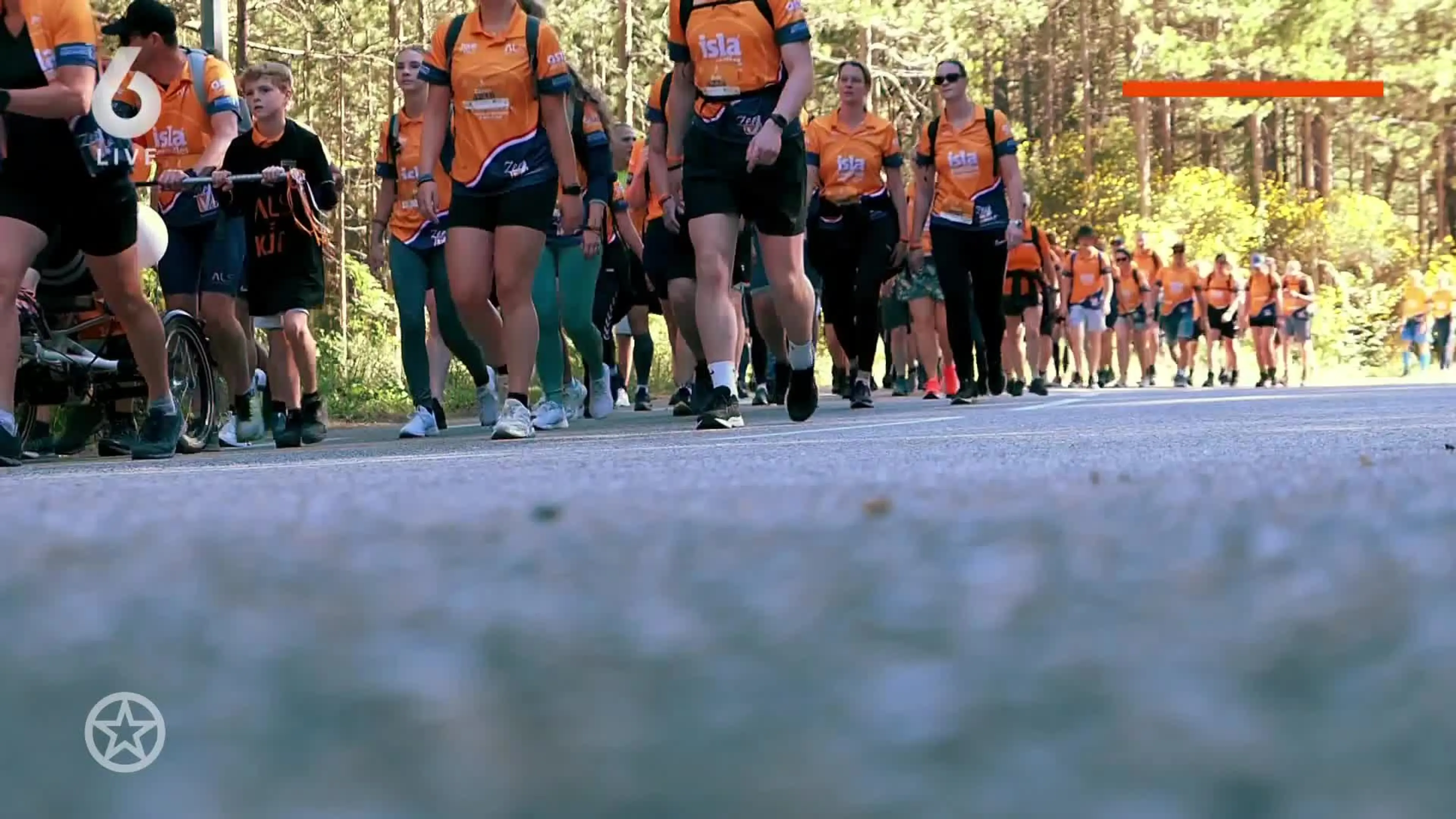 Natasja Froger beklimt  Mont Ventoux voor ALS