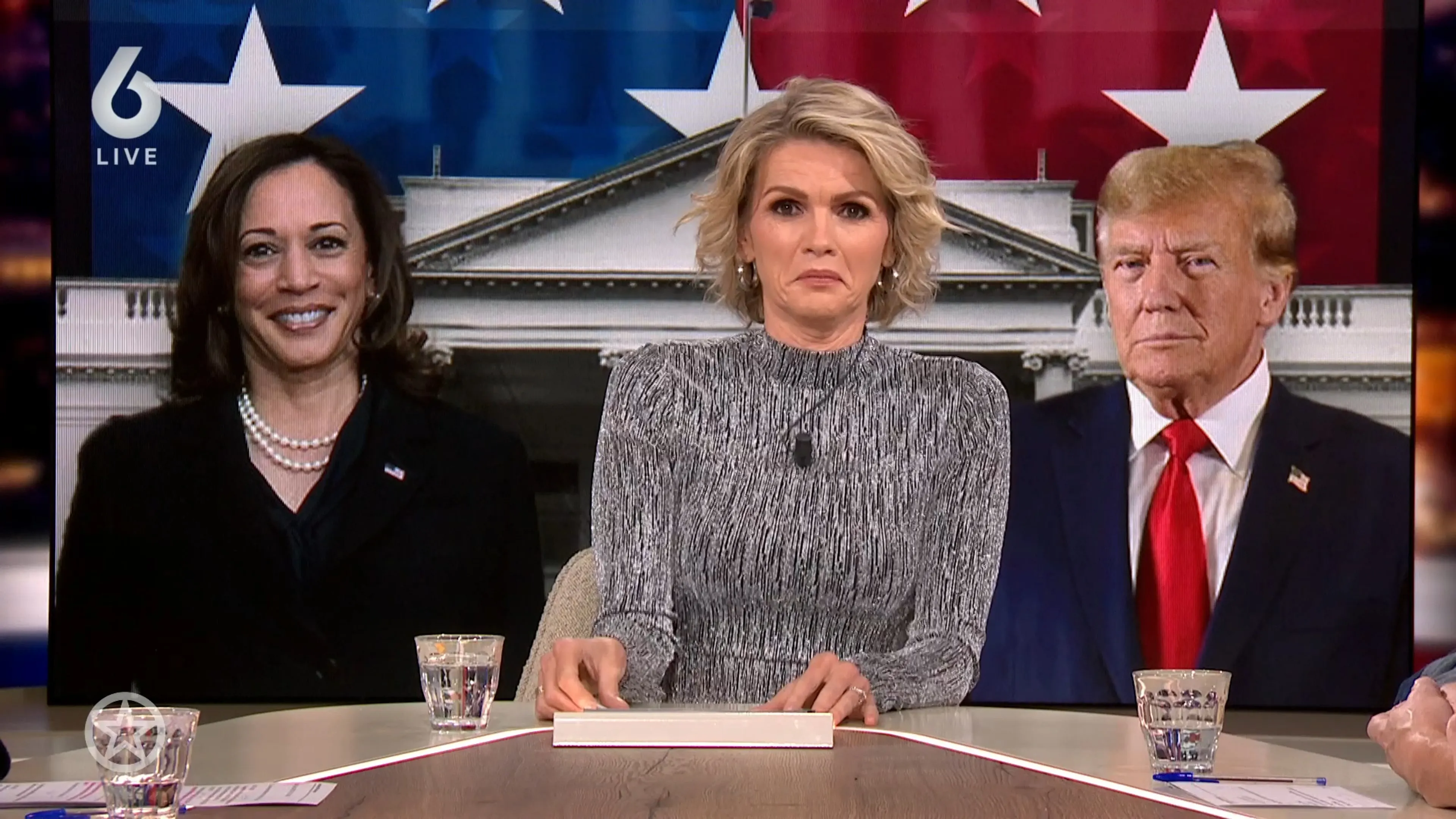 Shownieuws-tafel over de Amerikaanse verkiezingen