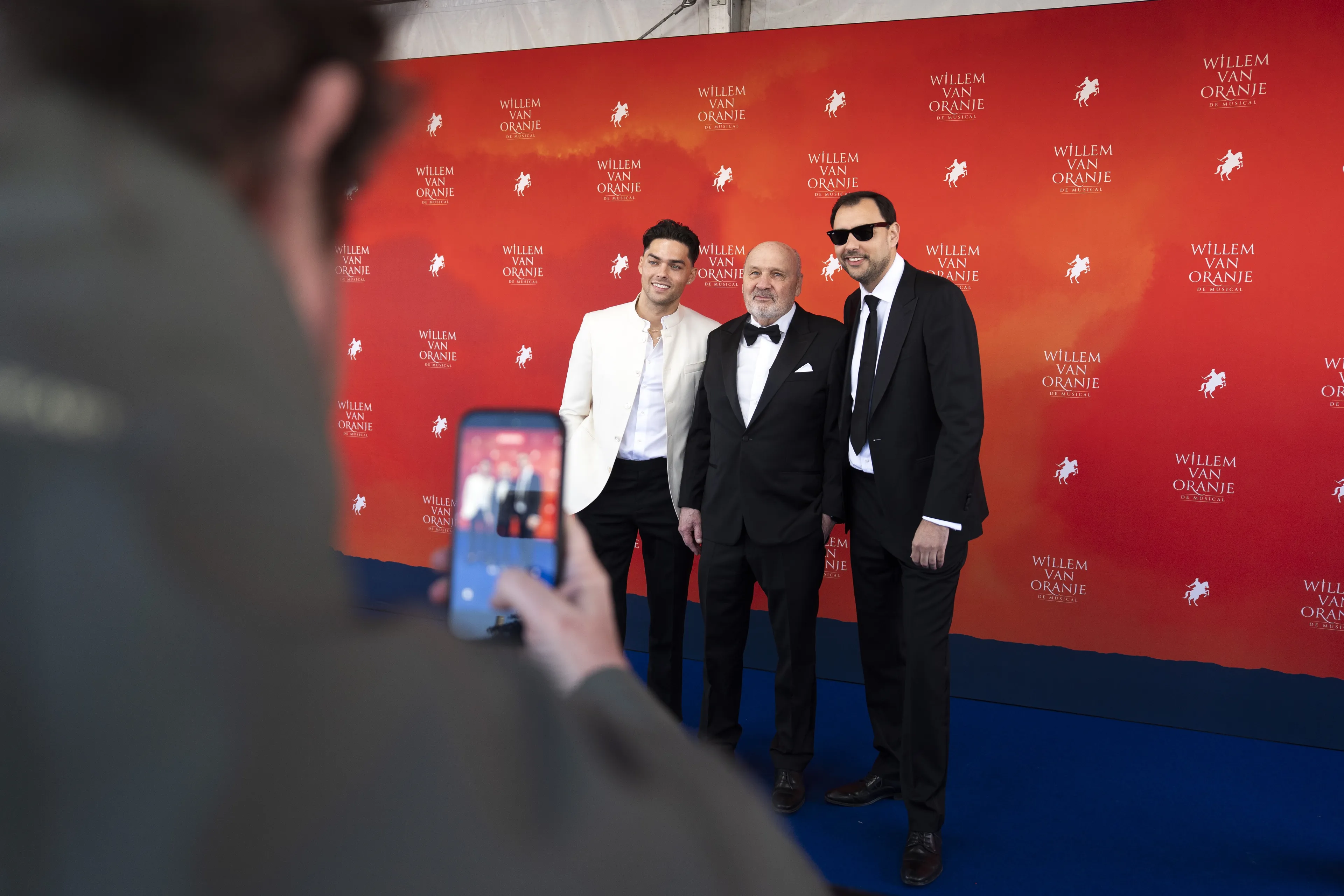 Vader Thijs Boermans regisseert Willem van Oranje: 'Extreem trots'