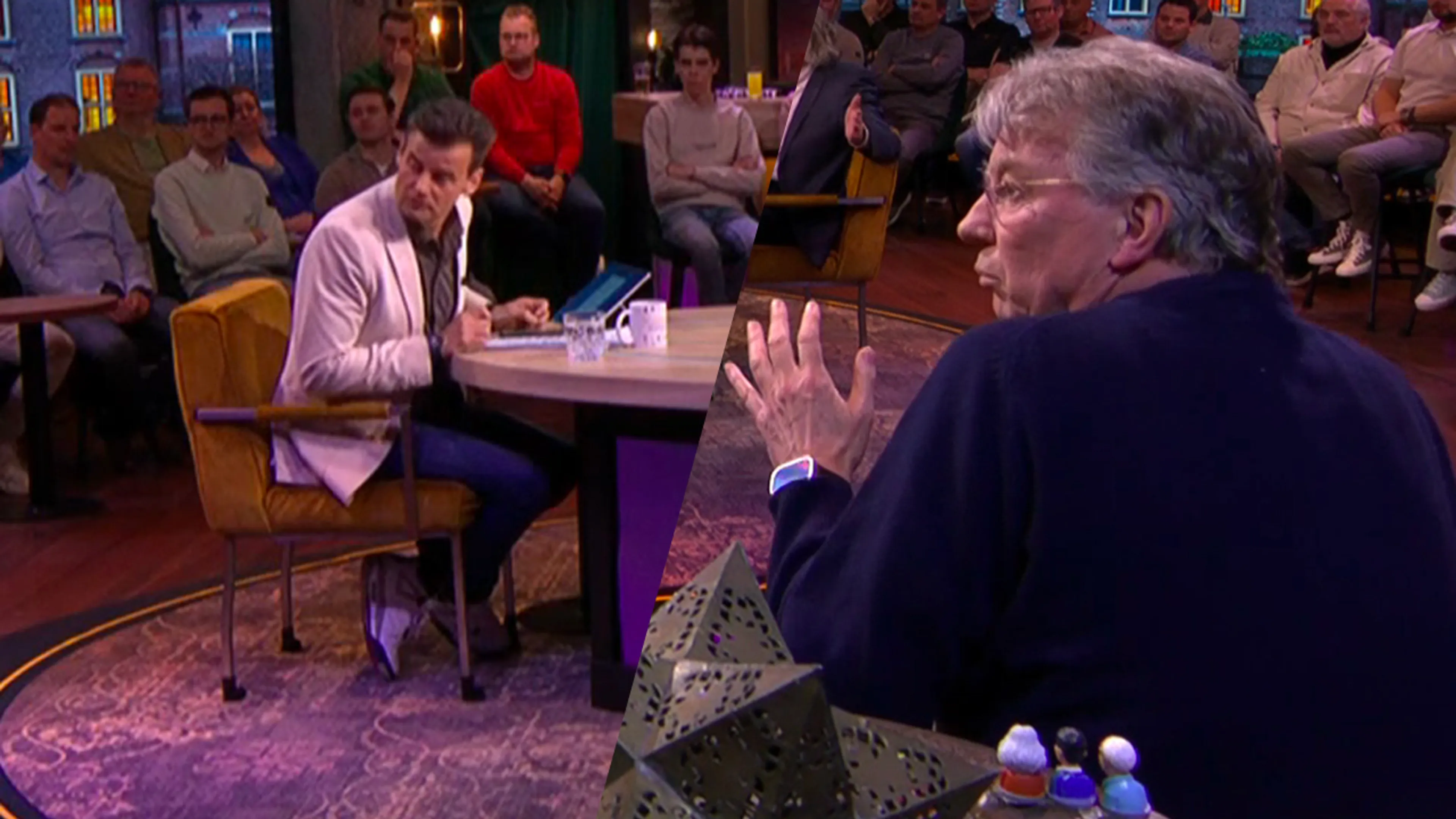 Enorme knal in Vandaag Inside-studio