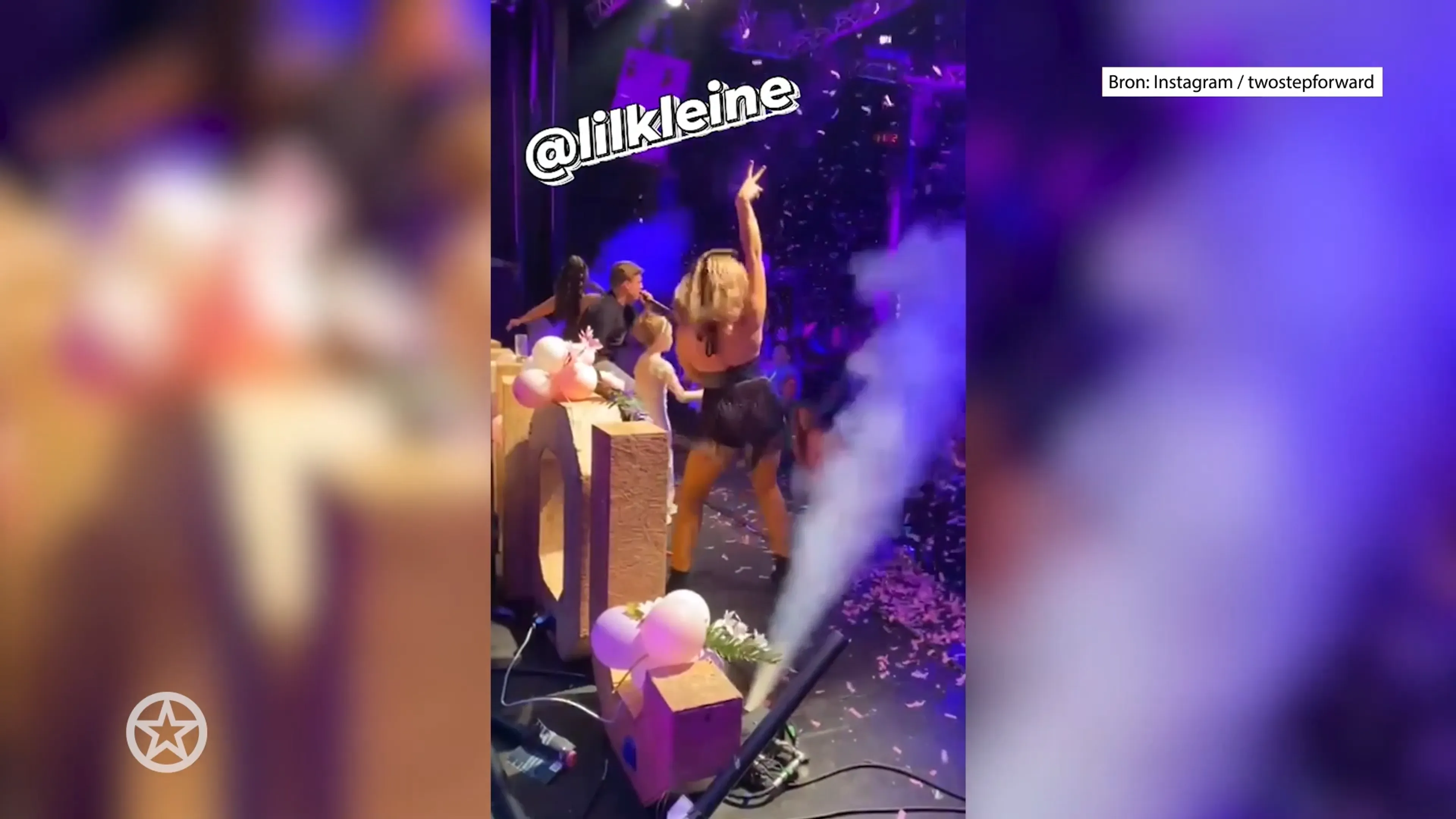 ZIEN: Lil Kleine treedt op bij communiefeest