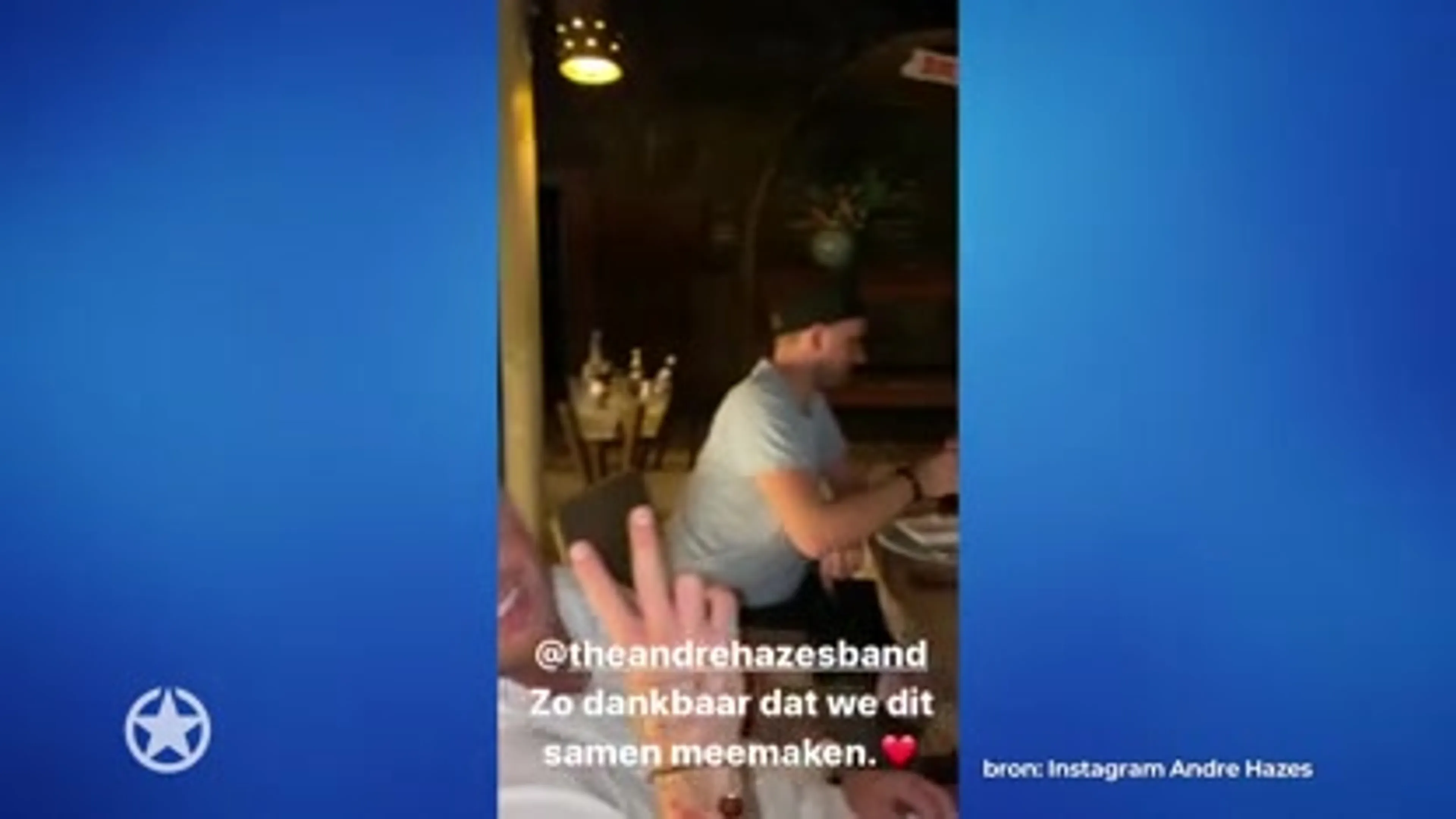 Bridget herenigd met André op Curaçao