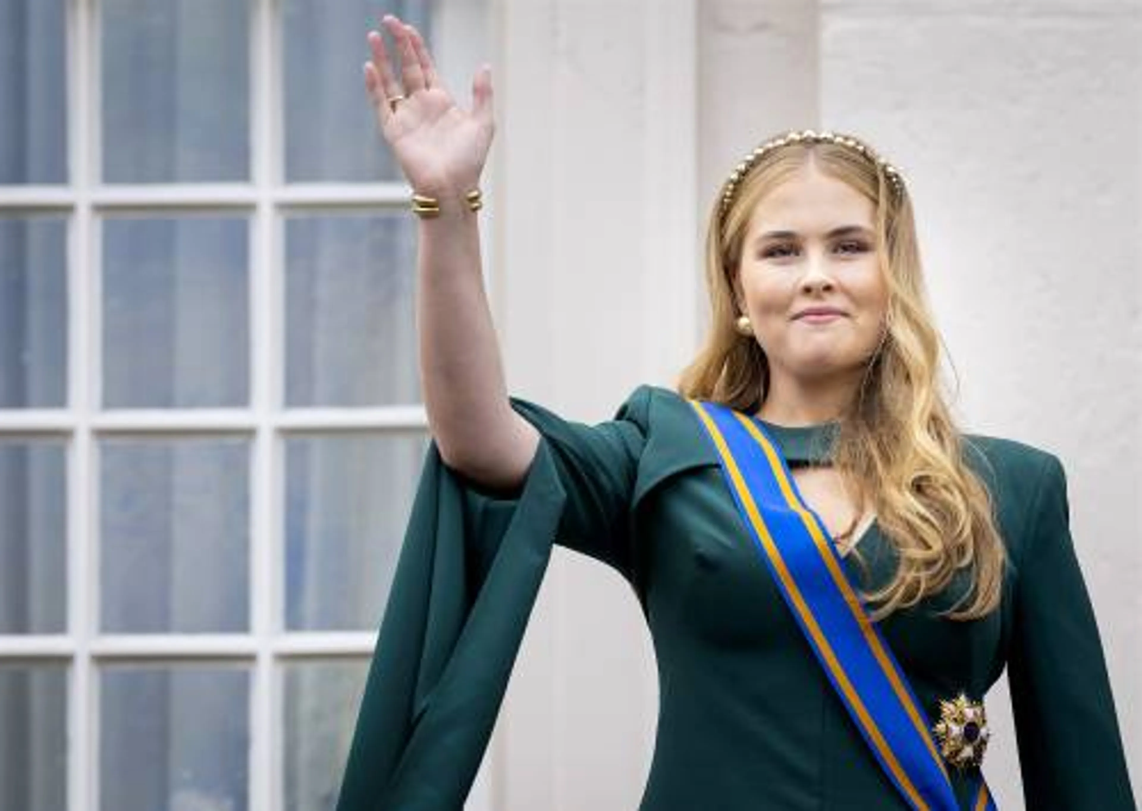 Emotioneel moment voor prinses Amalia na moeilijk jaar