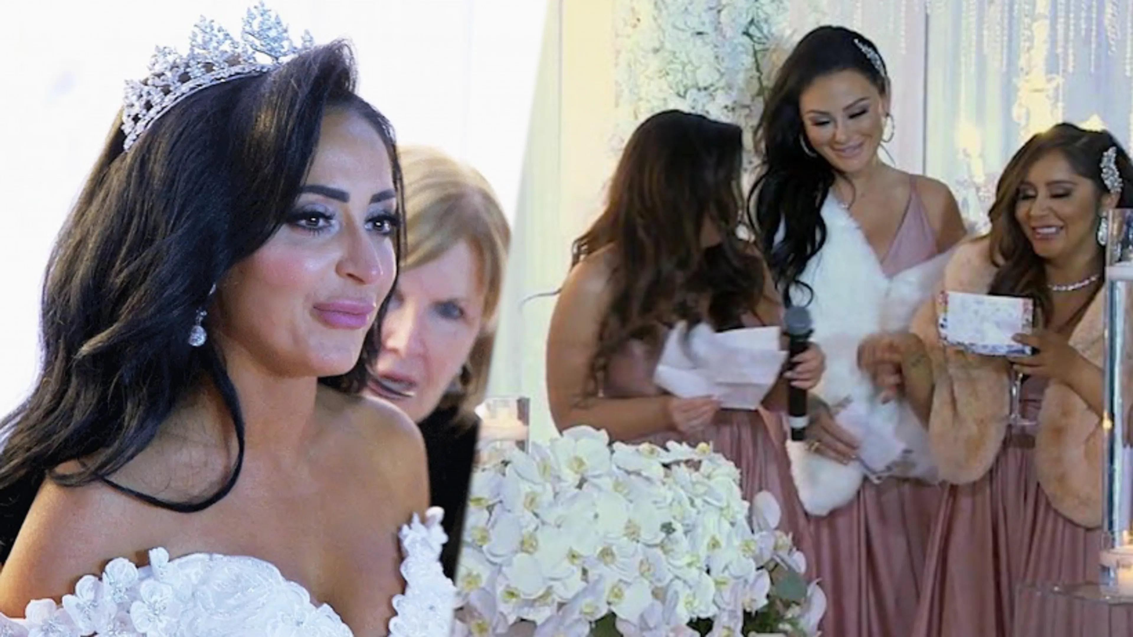 ‘Jersey Shore’-bruiloft Angelina loopt uit op grote ruzie