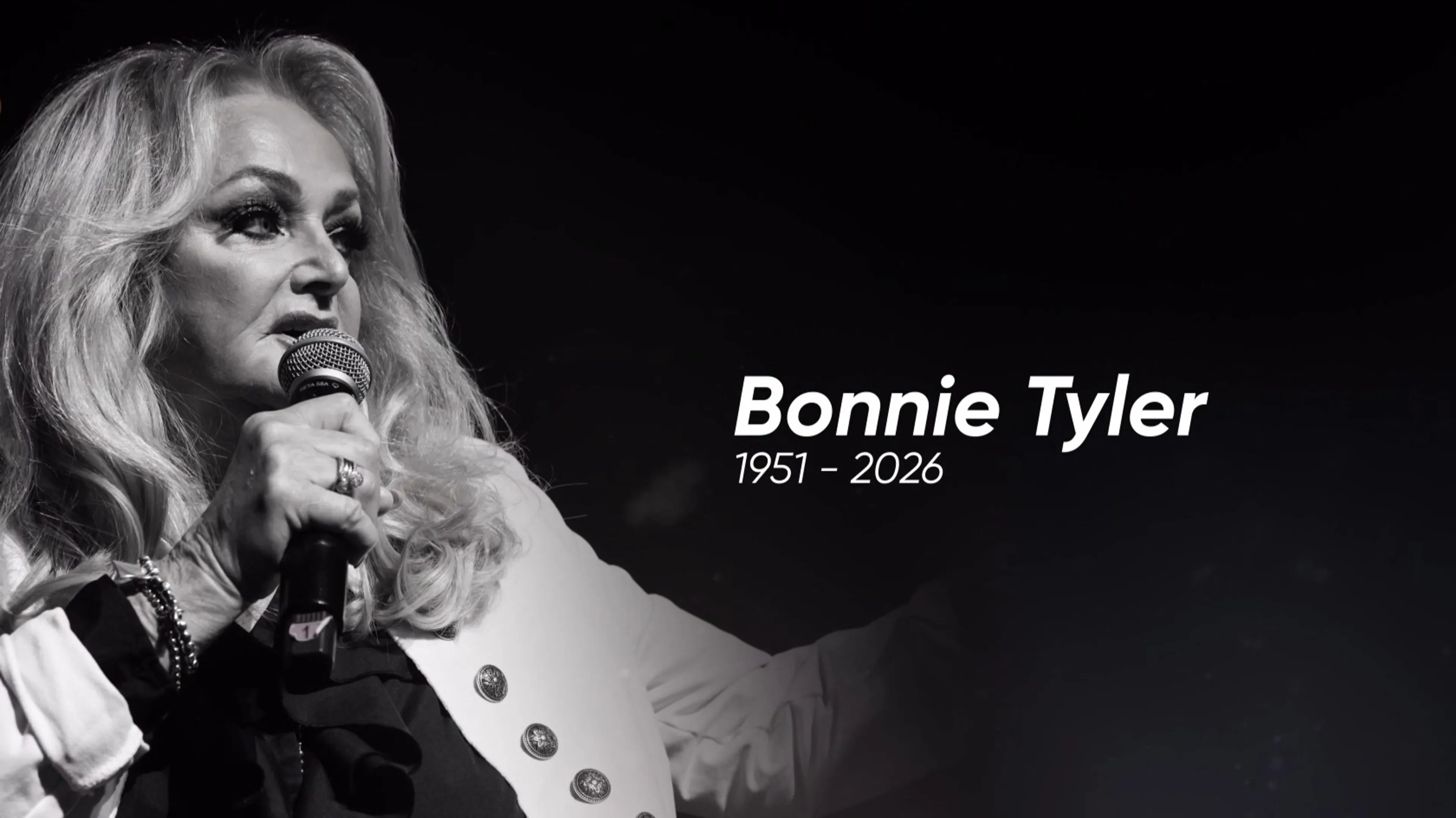 Verdrietige reacties op overlijden zangeres Bonnie Tyler (75)