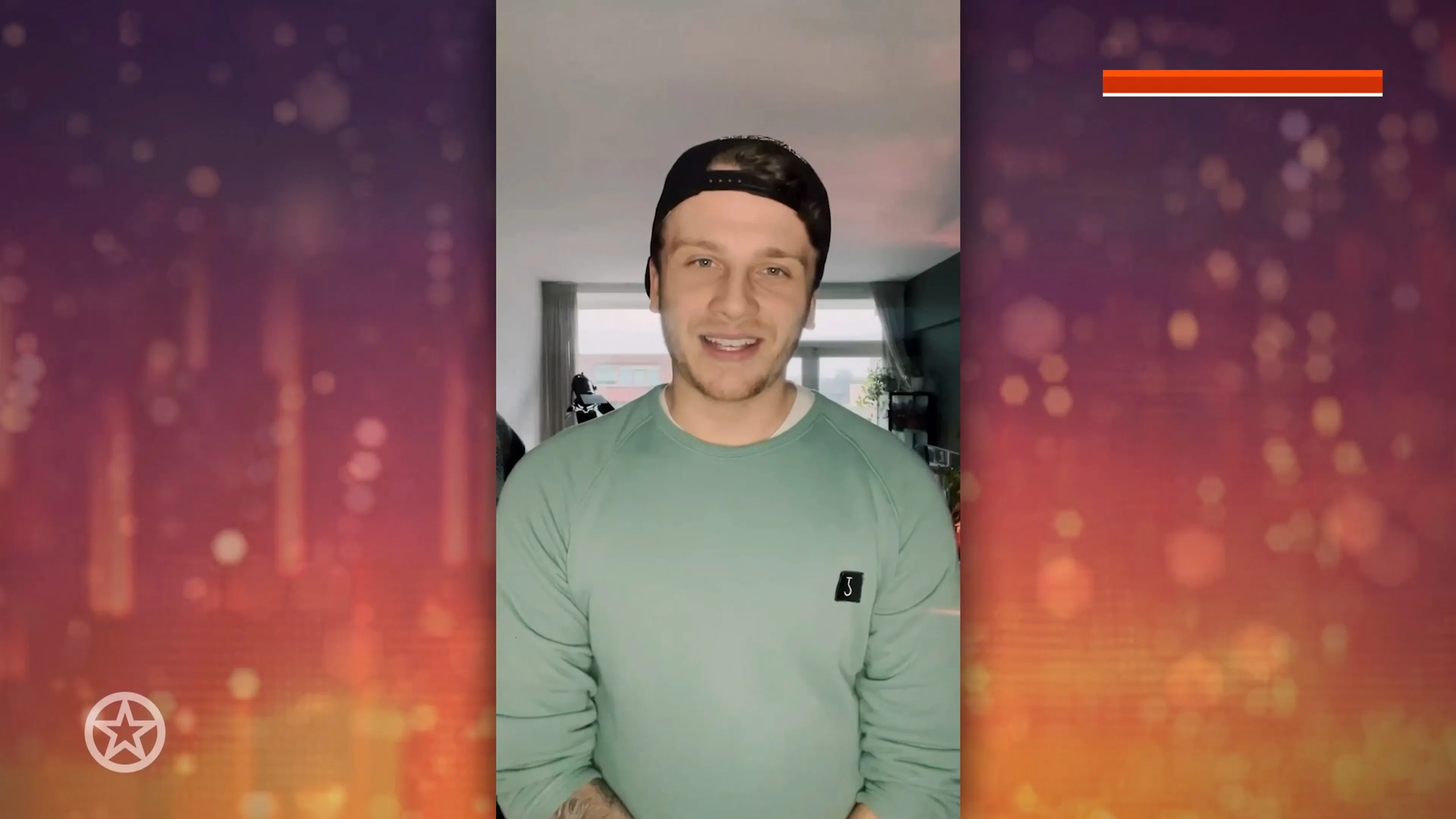 Luca Borsato bezig met muziekmaken