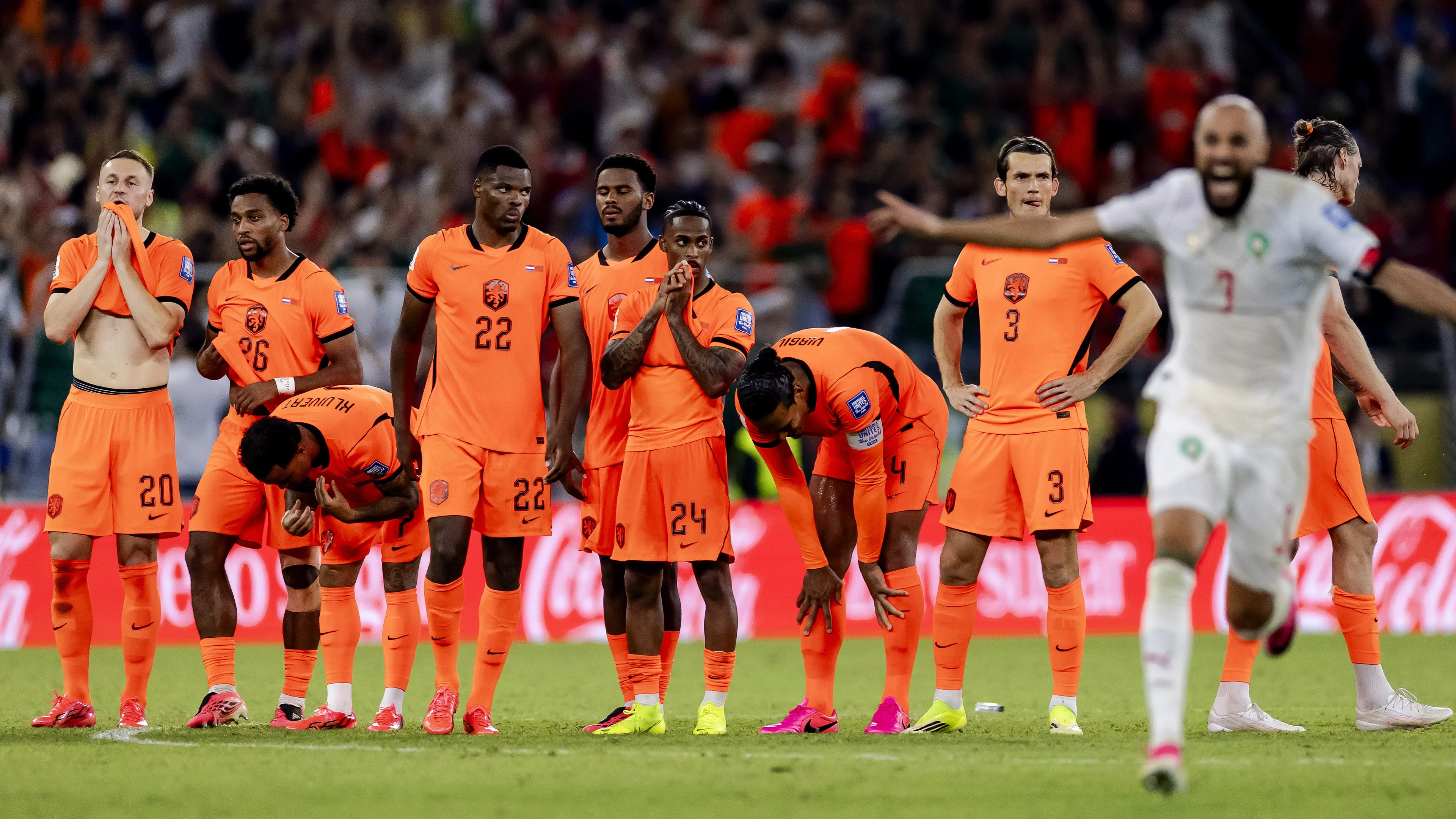 Deze BN'ers rouwen om het WK-verlies van Nederland