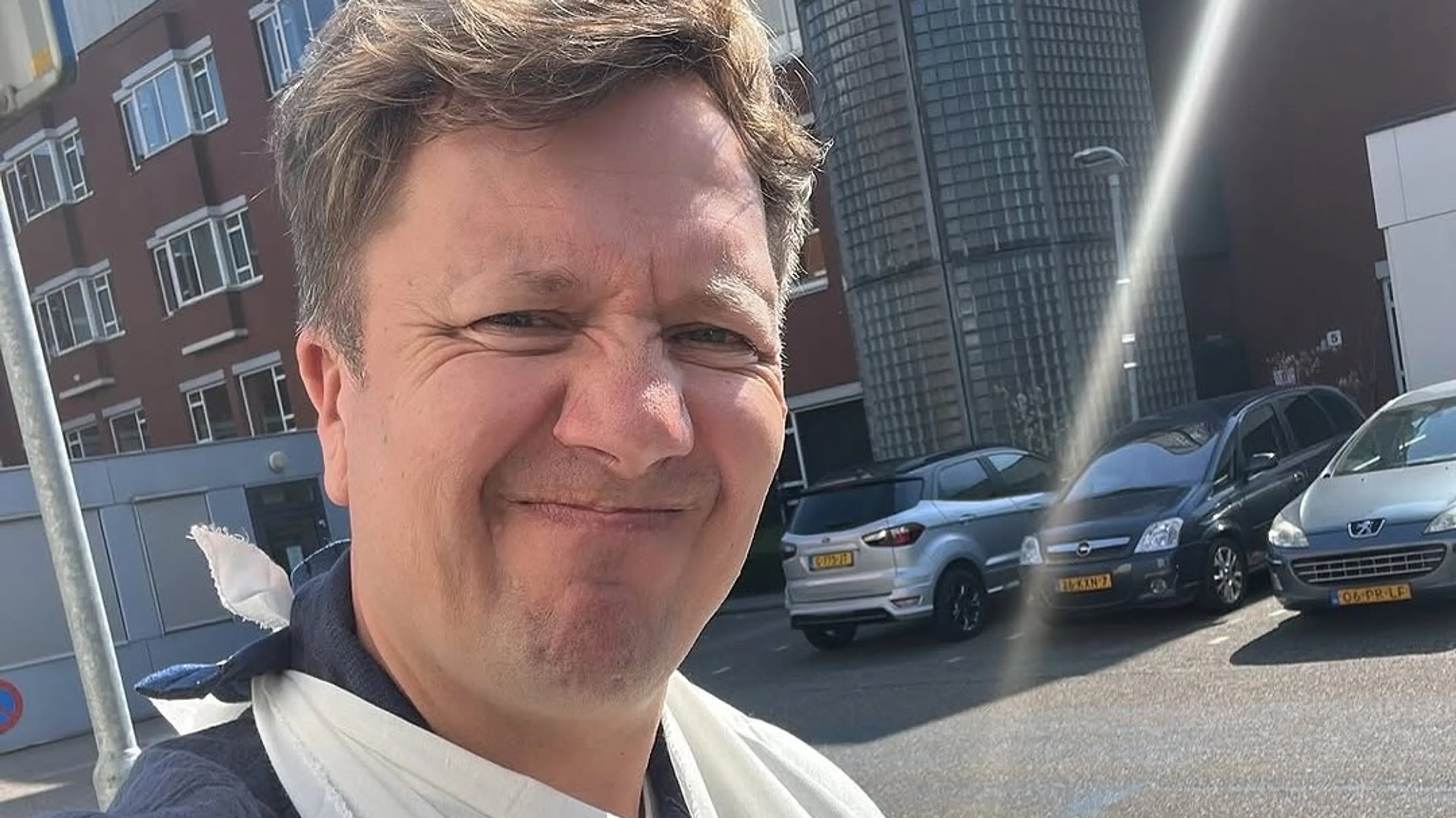 Klaas van Kruistum breekt arm door 'lullige' val