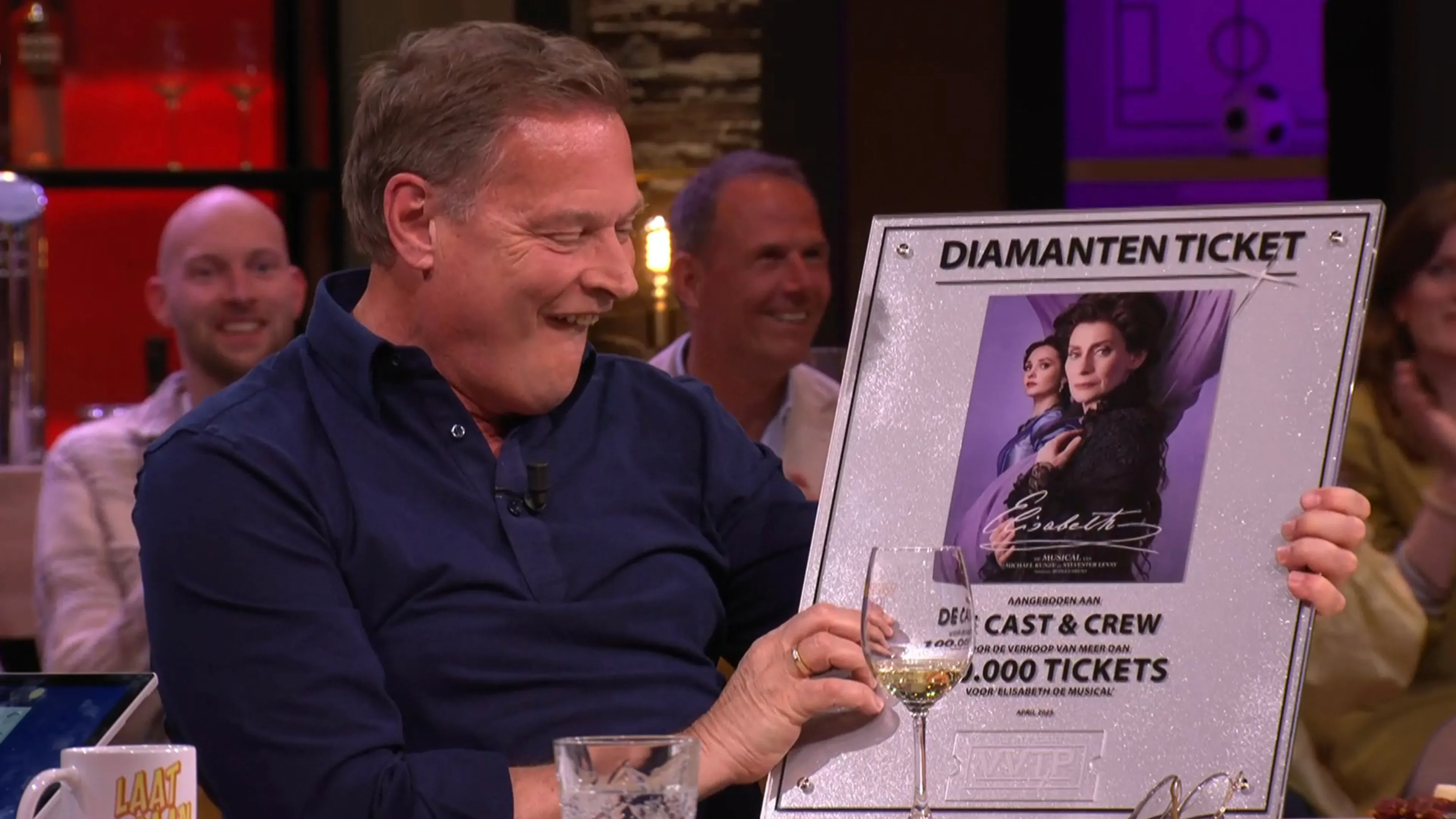 Diamanten Ticket Award voor Albert Verlinde: 100.000 tickets verkocht voor Elisabeth de Musical!