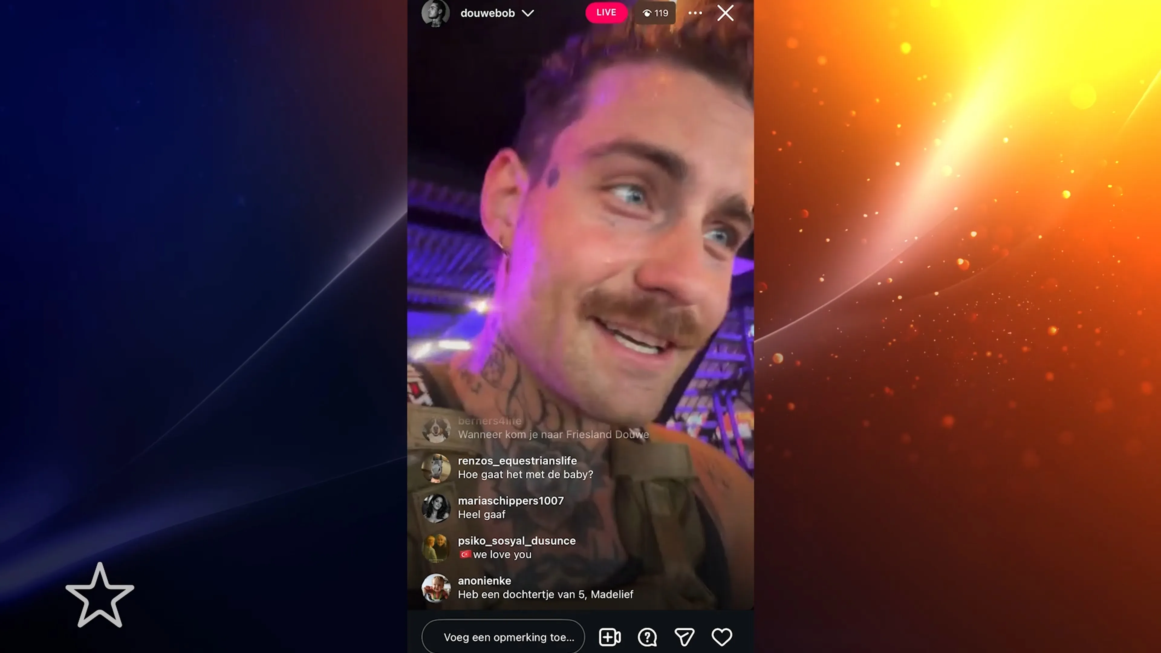 Douwe Bob reageert op opmerking over gezichtstatoeages