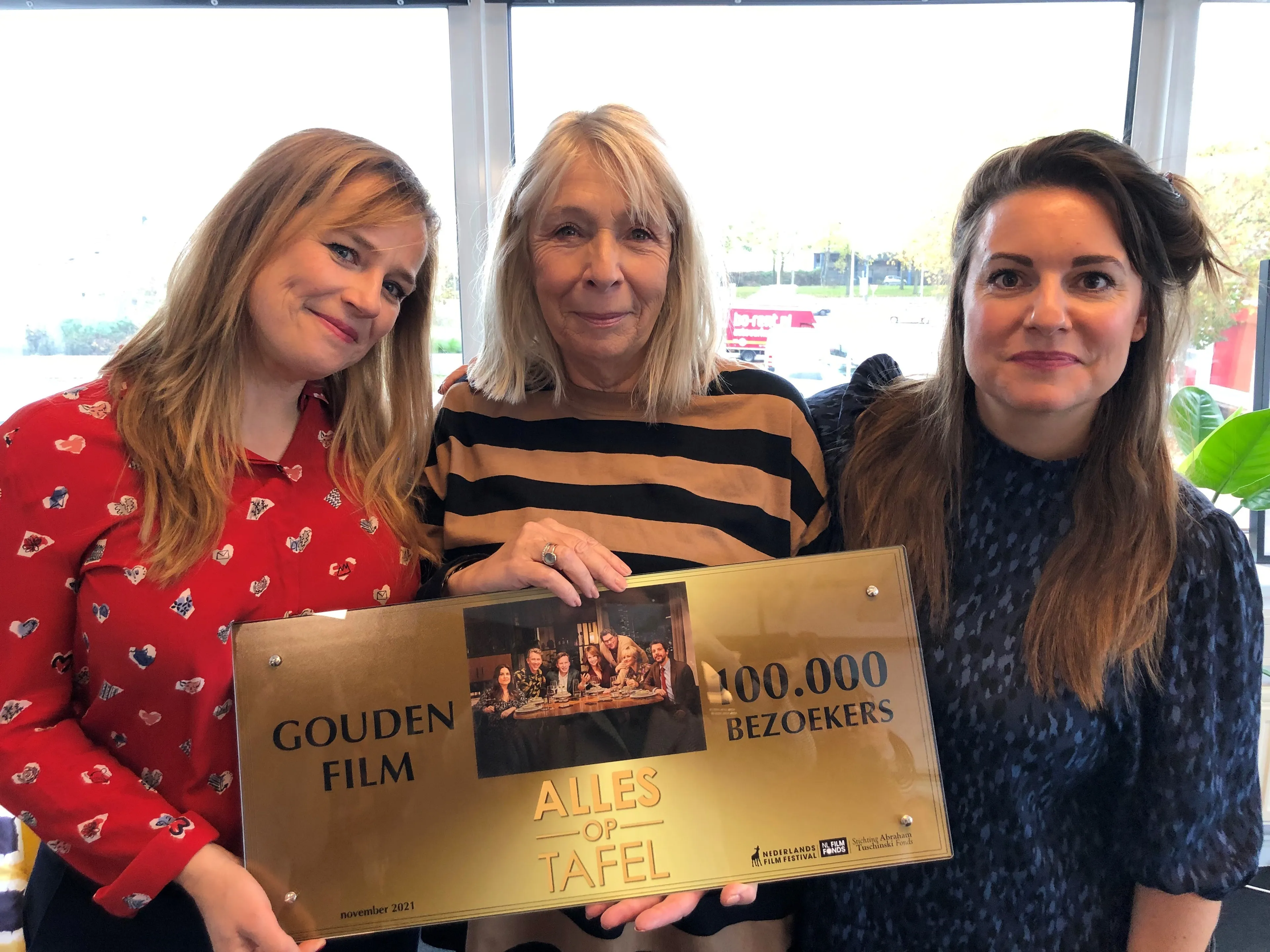Alles Op Tafel bekroond met Gouden Film Award