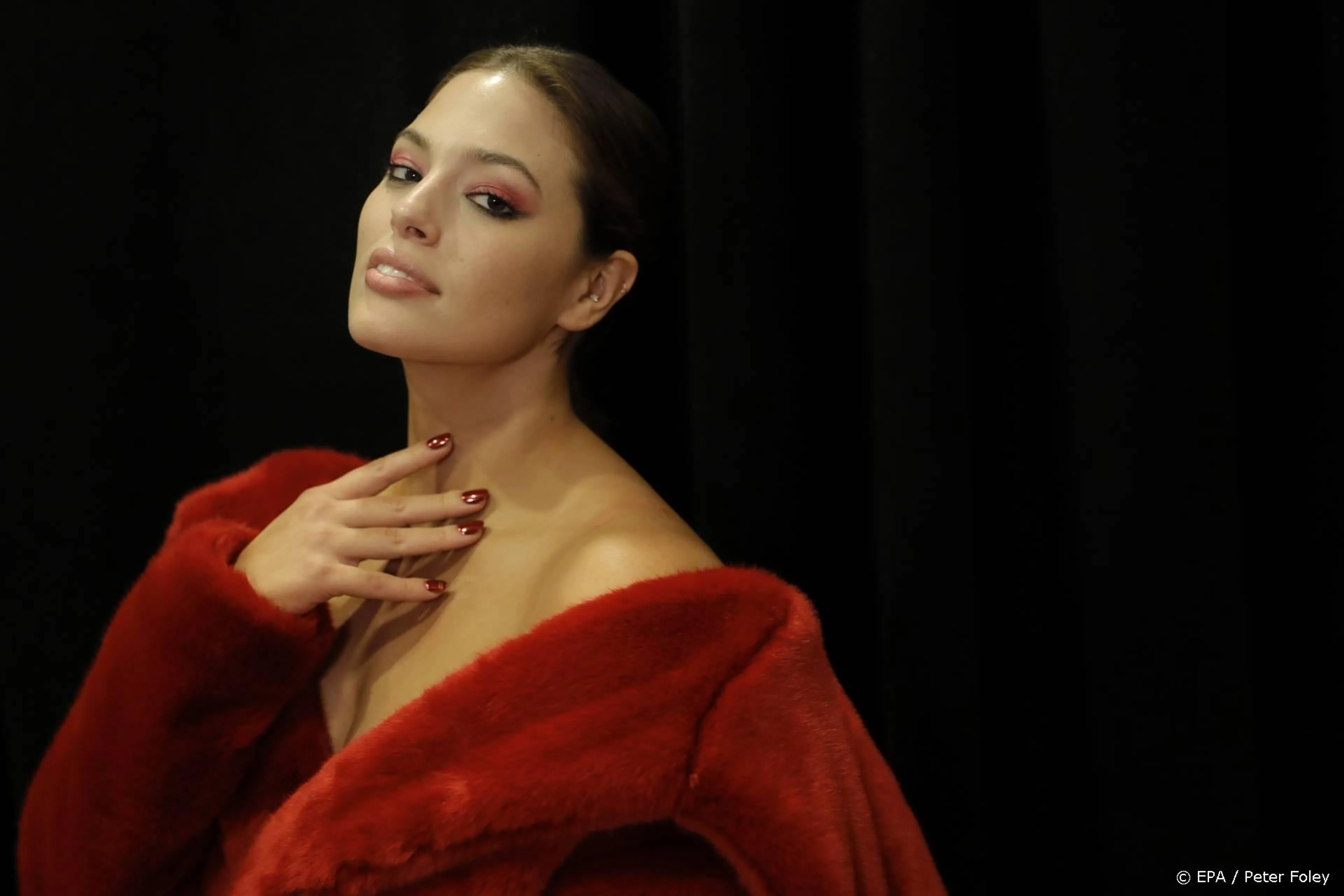 Model Ashley Graham in verwachting van tweede kindje