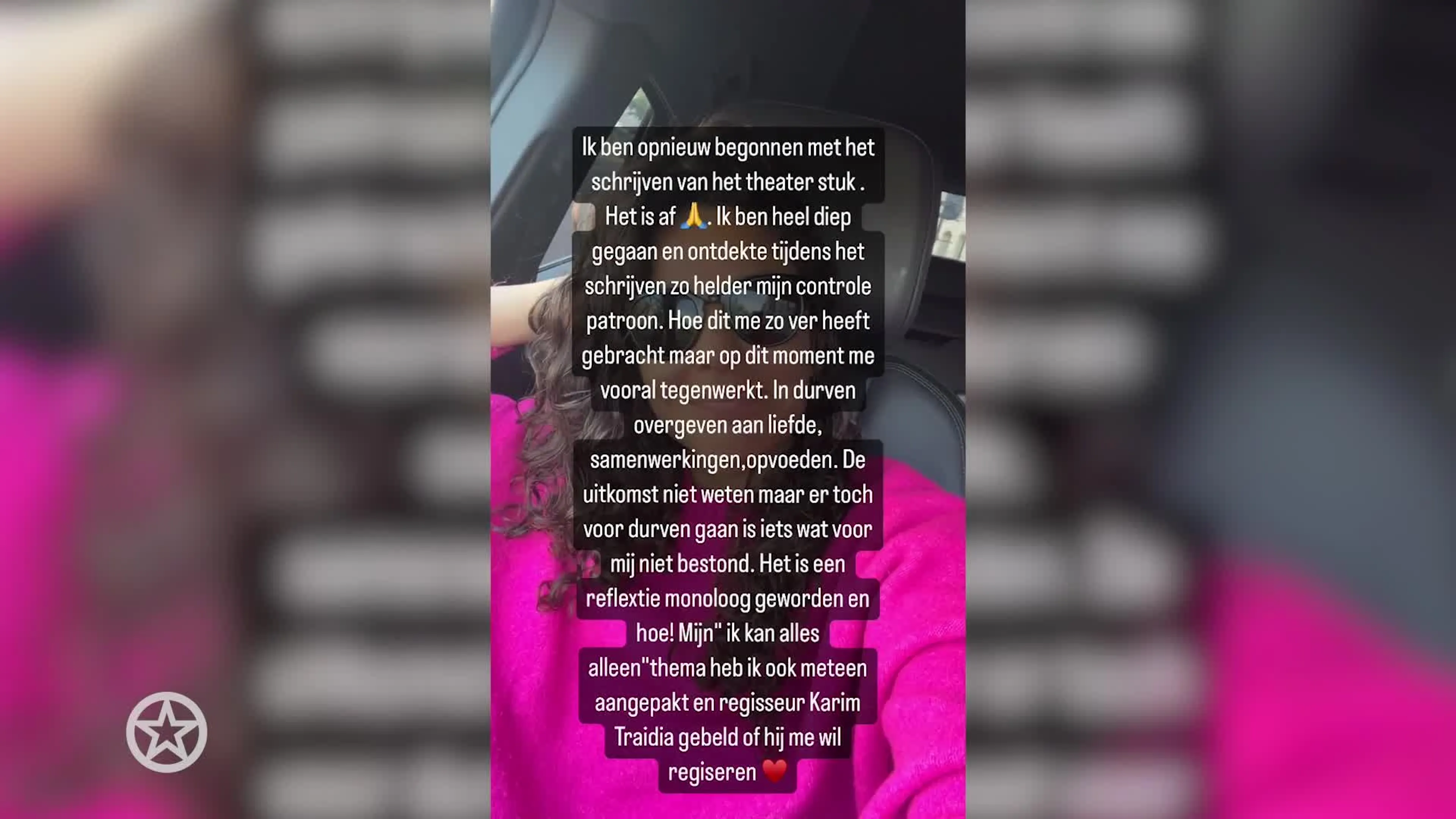 Fajah Lourens uit haar gevoel