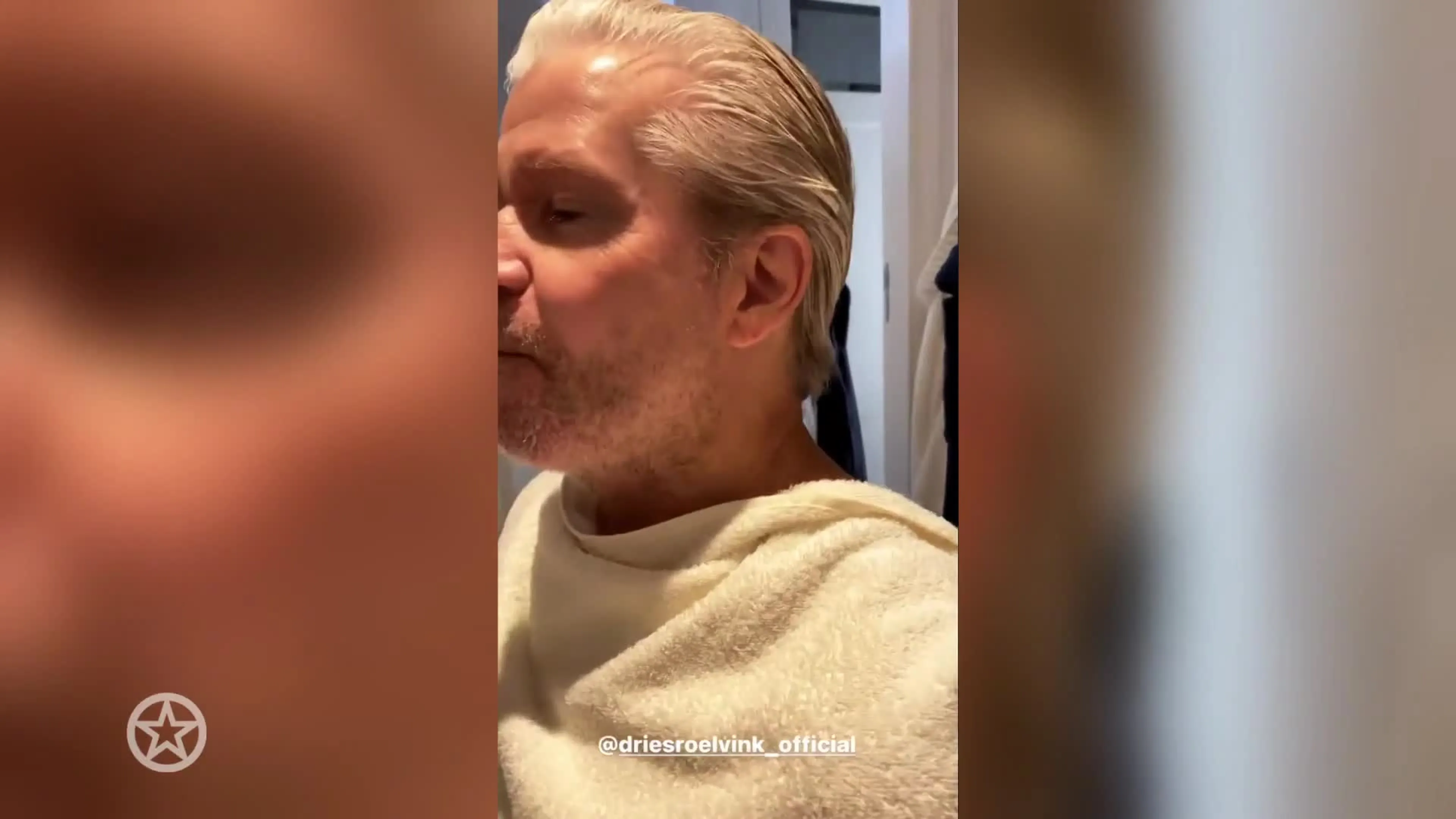 Dries Roelvink laat baard staan