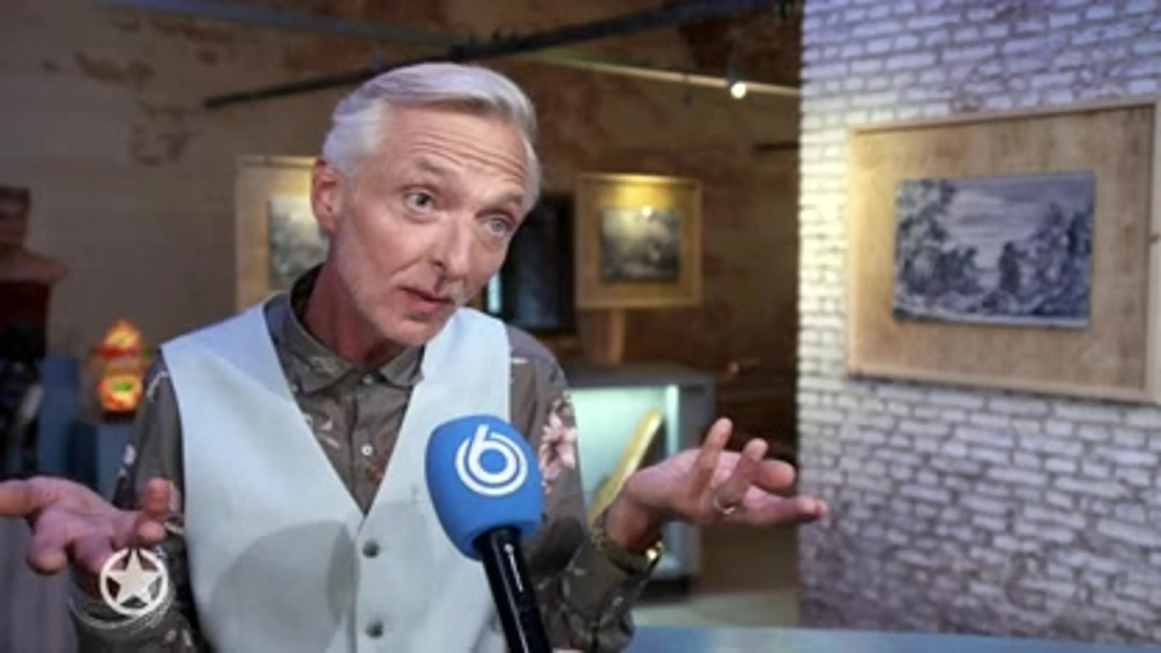 Martien Meiland eind oktober voor het eerst als presentator op tv