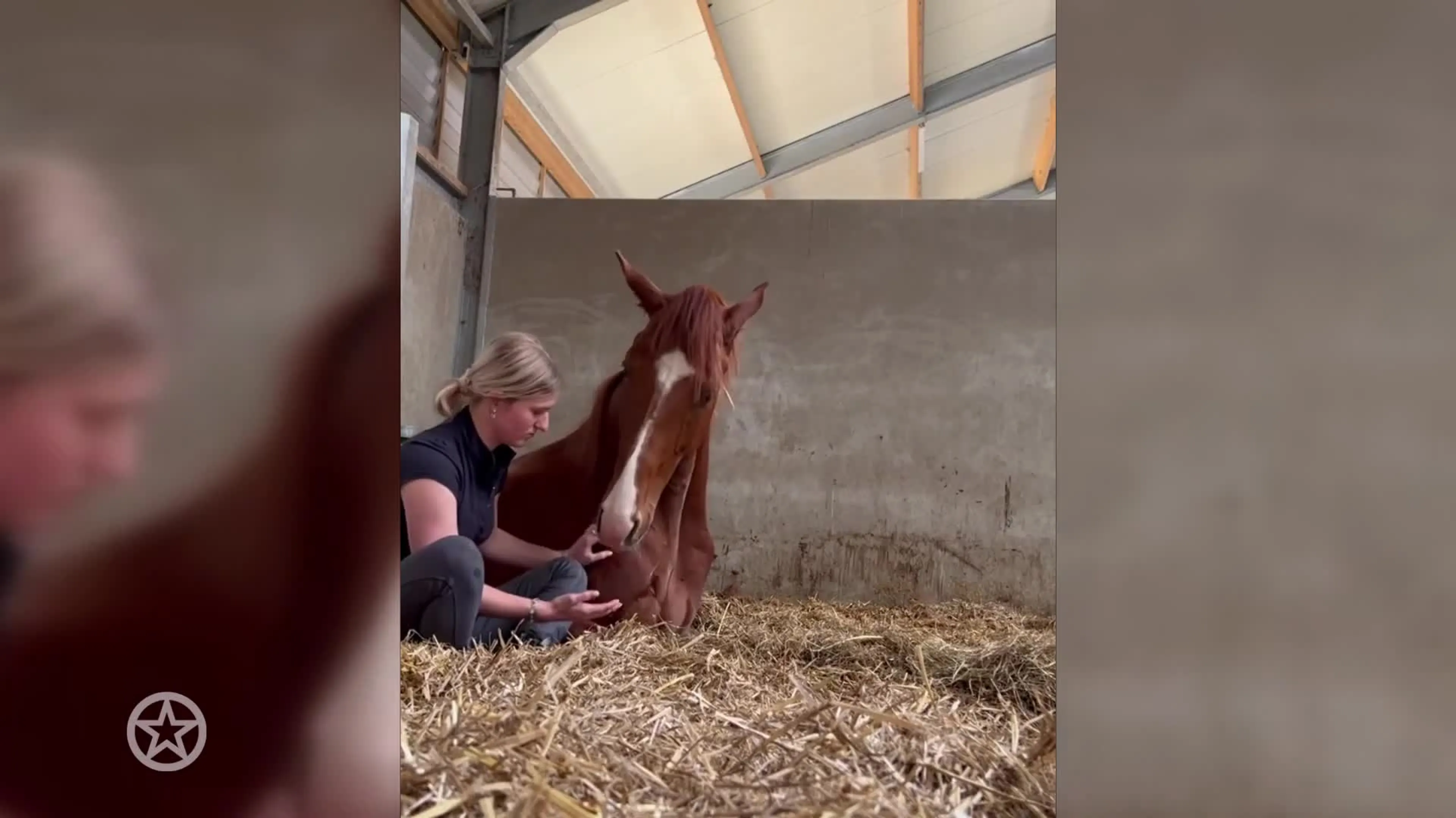 Grote zorgen om paard Britt Dekker