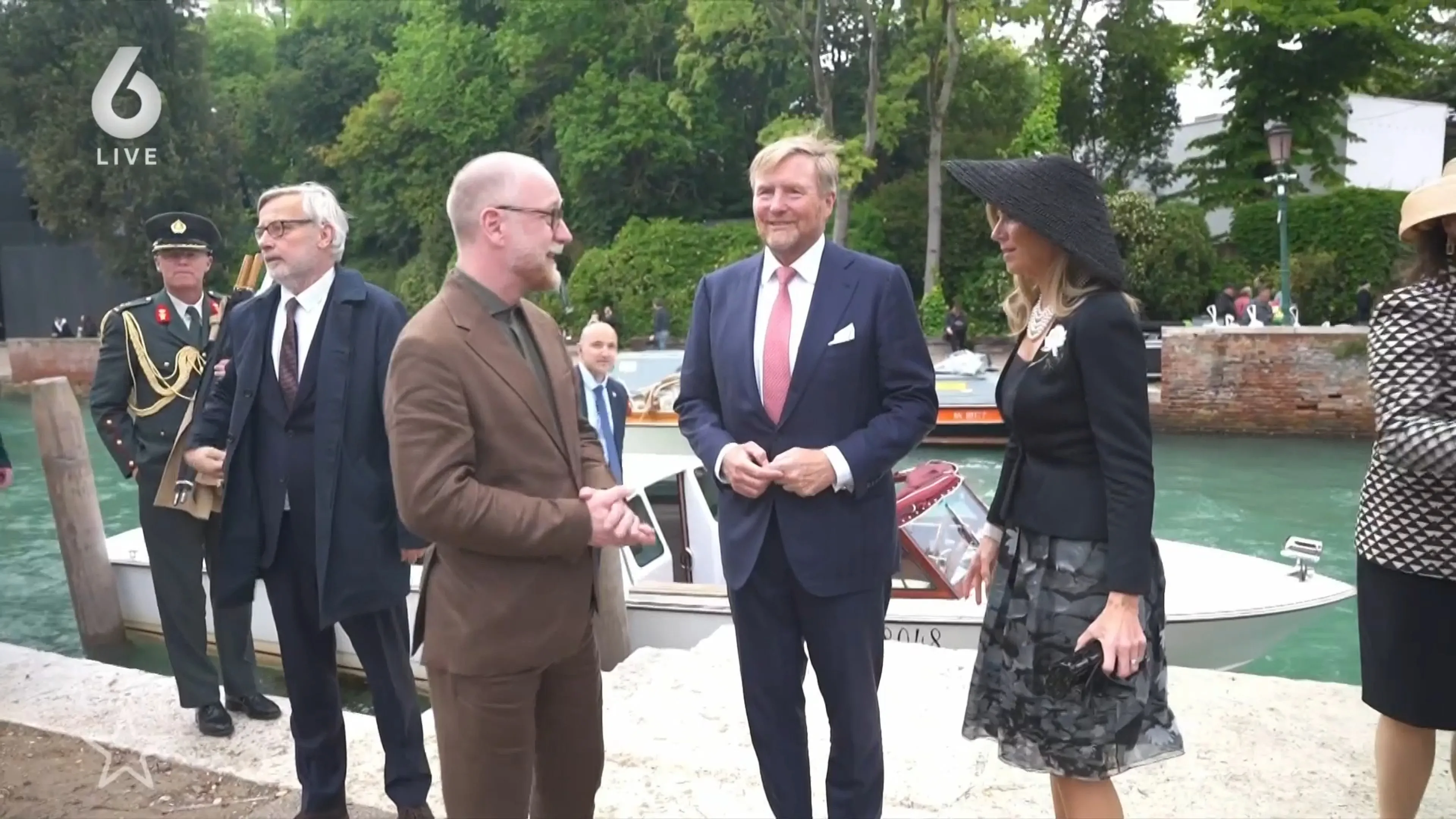 Romantisch uitje voor koningspaar