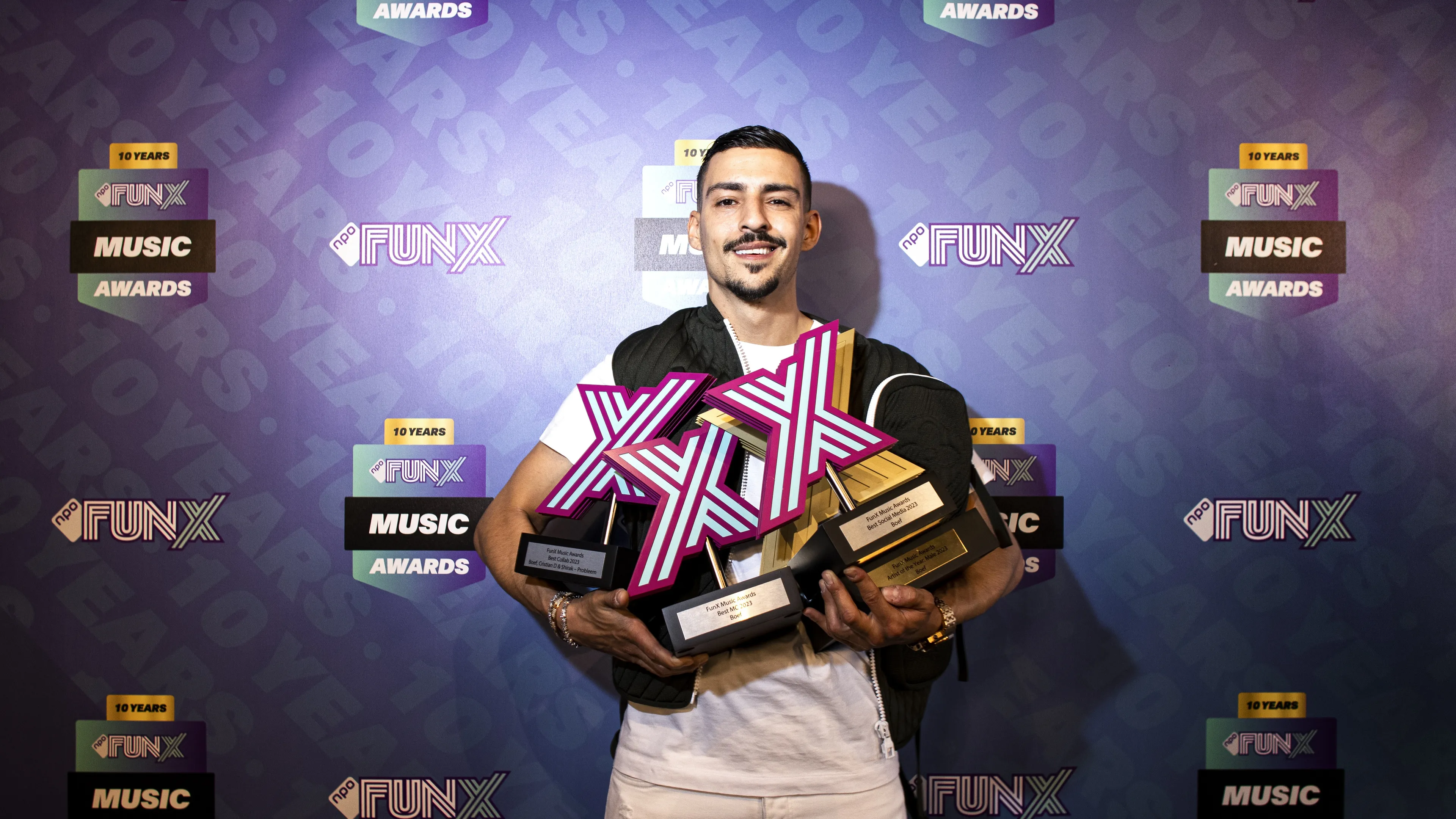 Boef grote winnaar bij FunX Music Awards