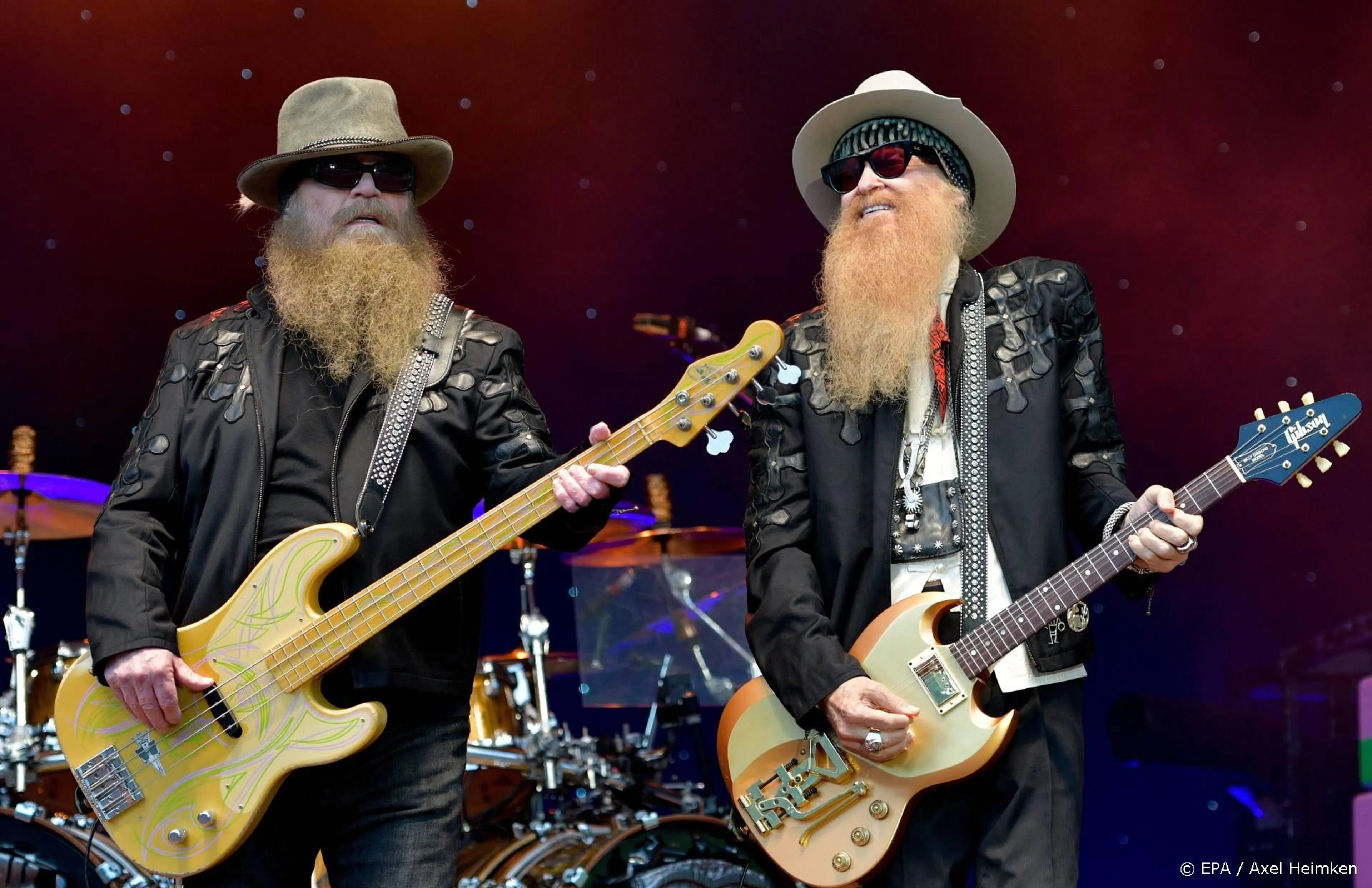 Eerste concert ZZ Top sinds overlijden bassist Dusty Hill