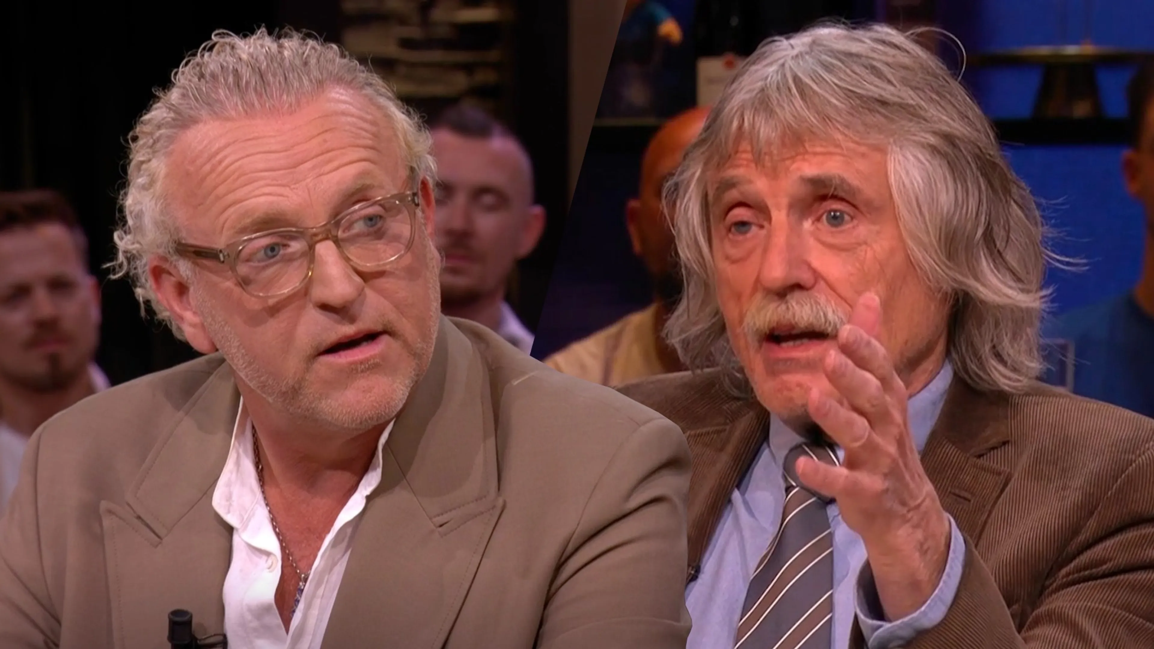 Johan Derksen brengt Gordon in diskrediet: 'Beetje een patiënt'