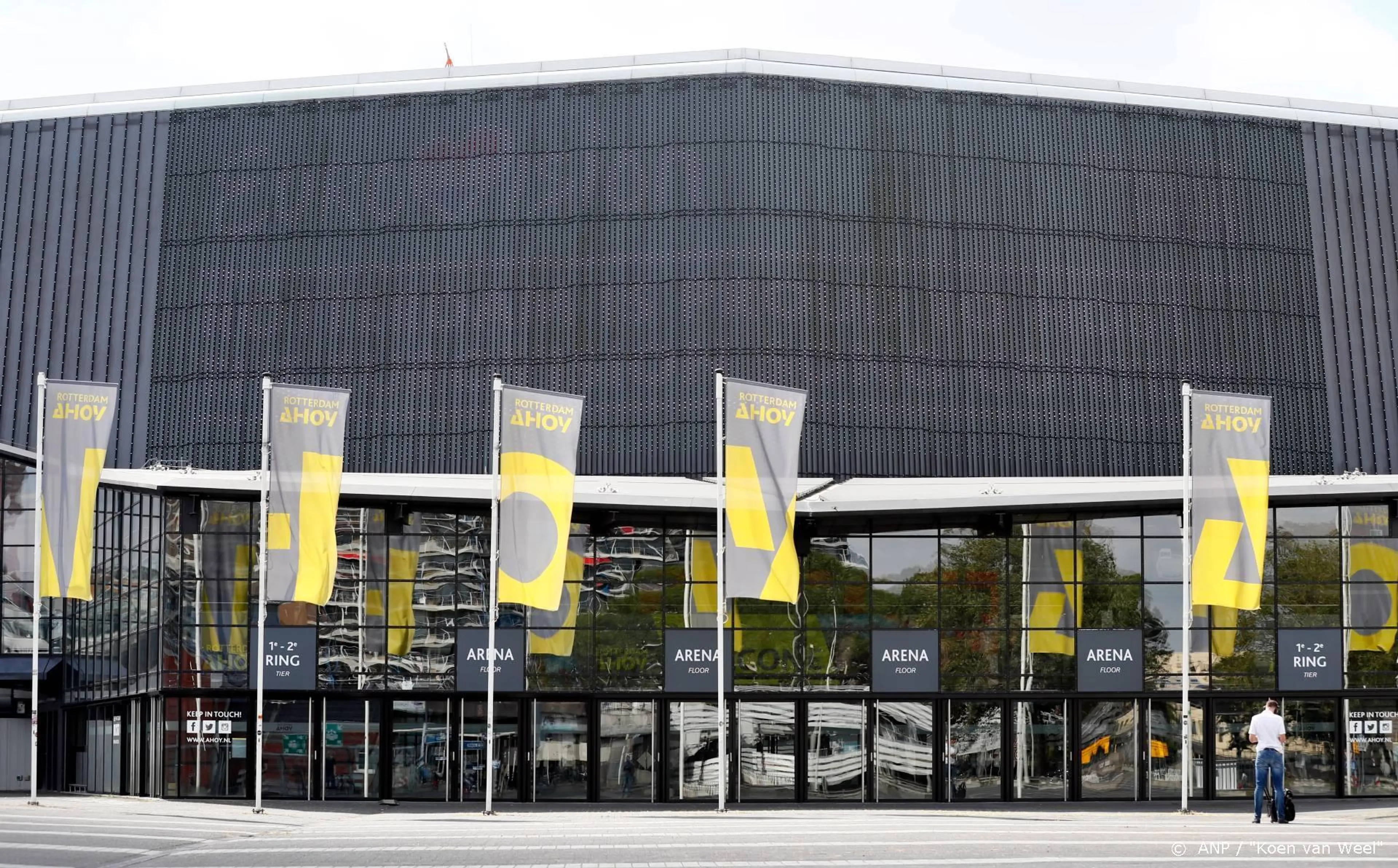Bedden in plaats van artiesten in Ahoy