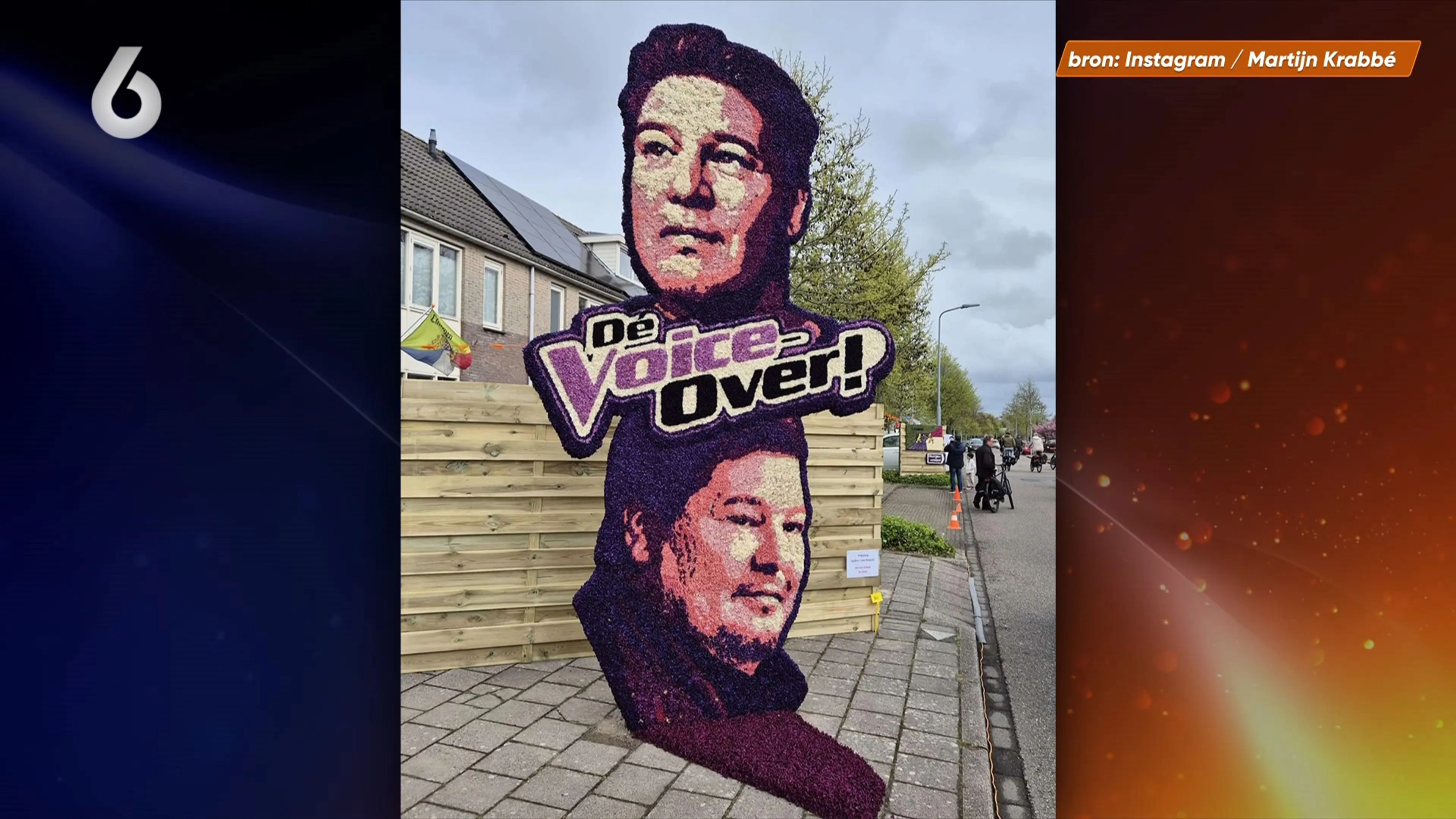 Prachtig eerbetoon voor Martijn Krabbé bij bloemenfestival