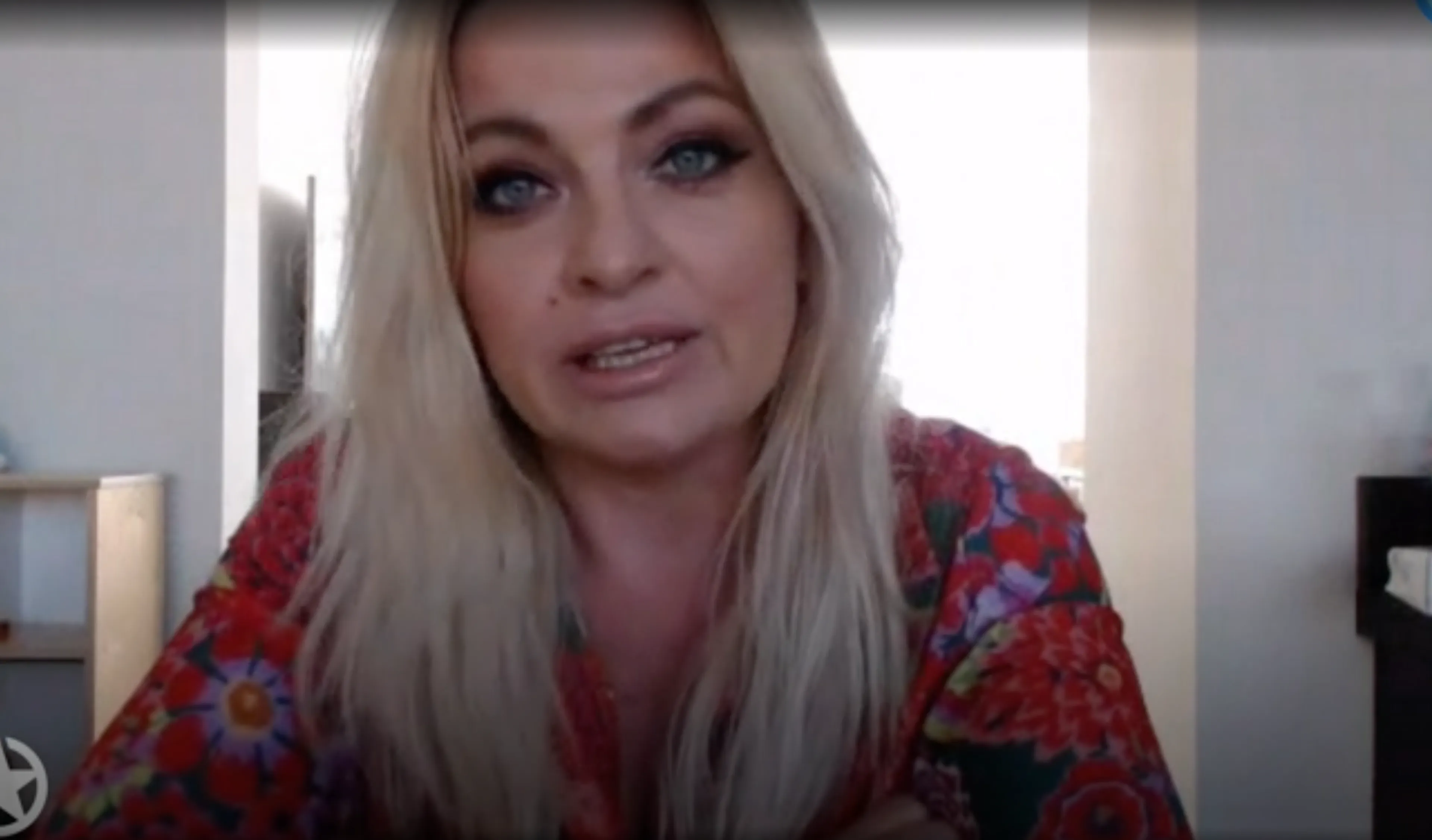 Bobbi Eden en haar man hebben het maar druk
