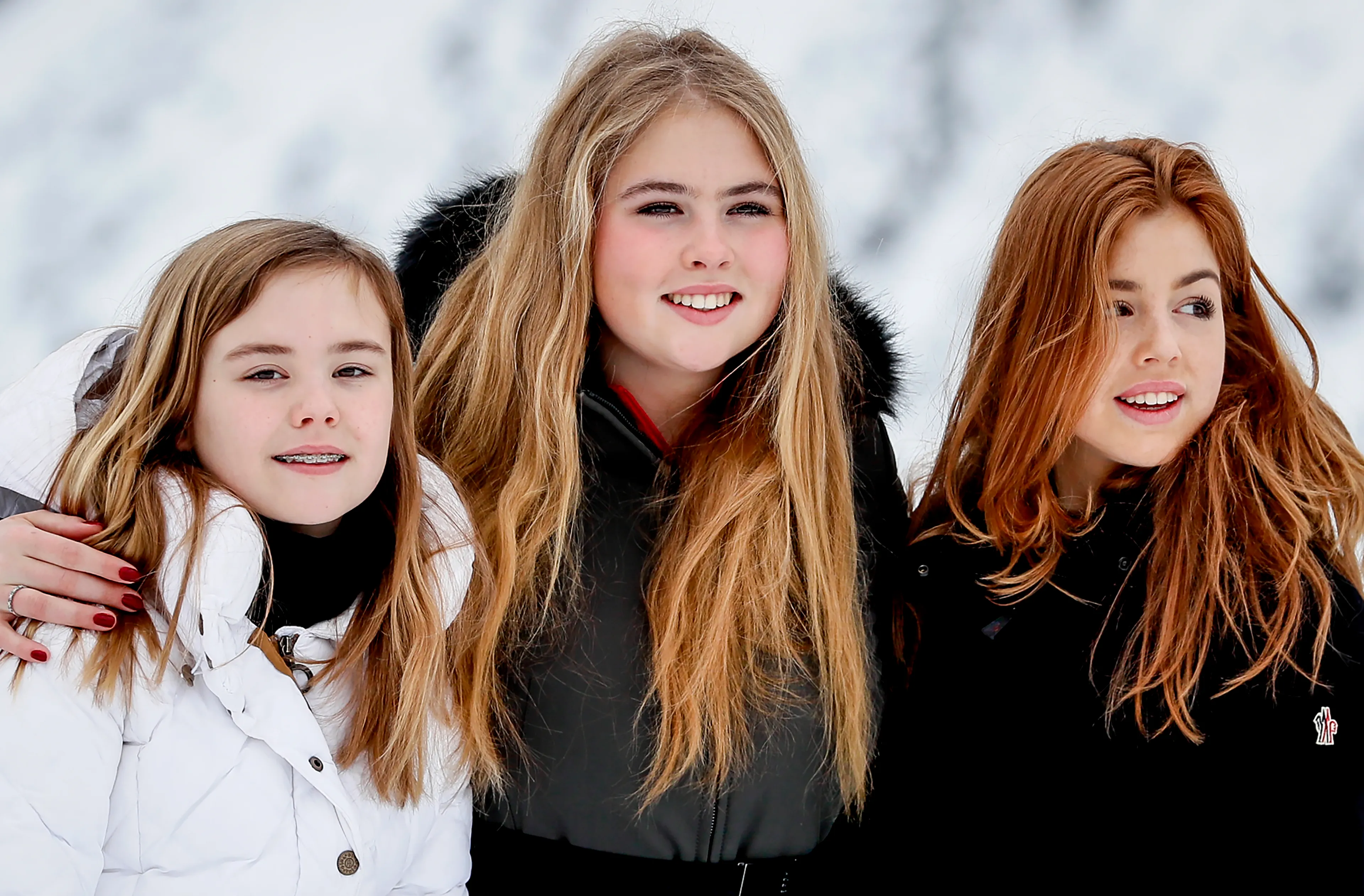 Prinses Alexia laat zich gaan in Lech: 'Kut, kut!!'