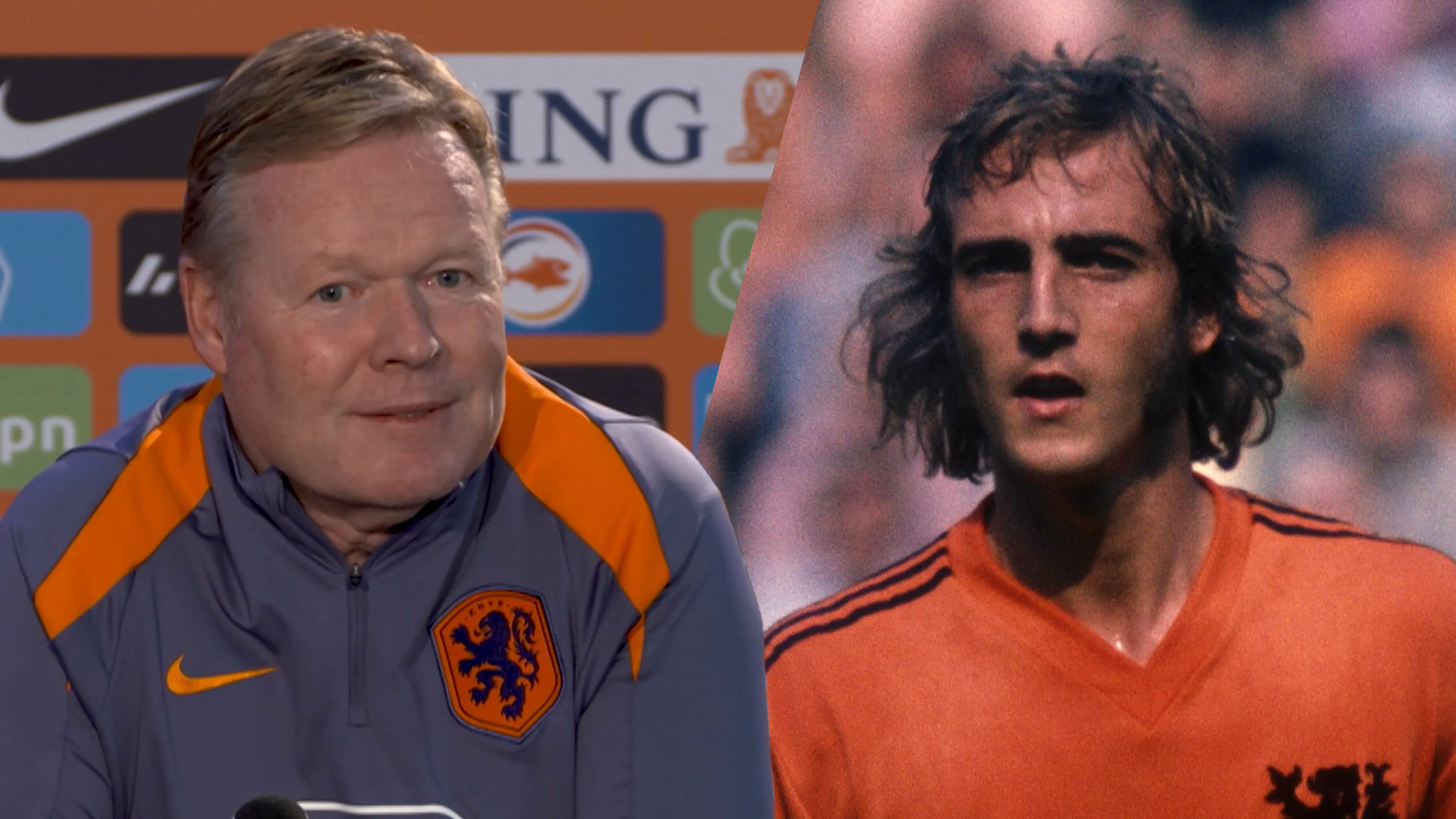 Koeman geschrokken door overlijden van zijn 'grote idool': 'Ik wilde op het schoolplein Johan Neeskens zijn' (Vandaag Inside)