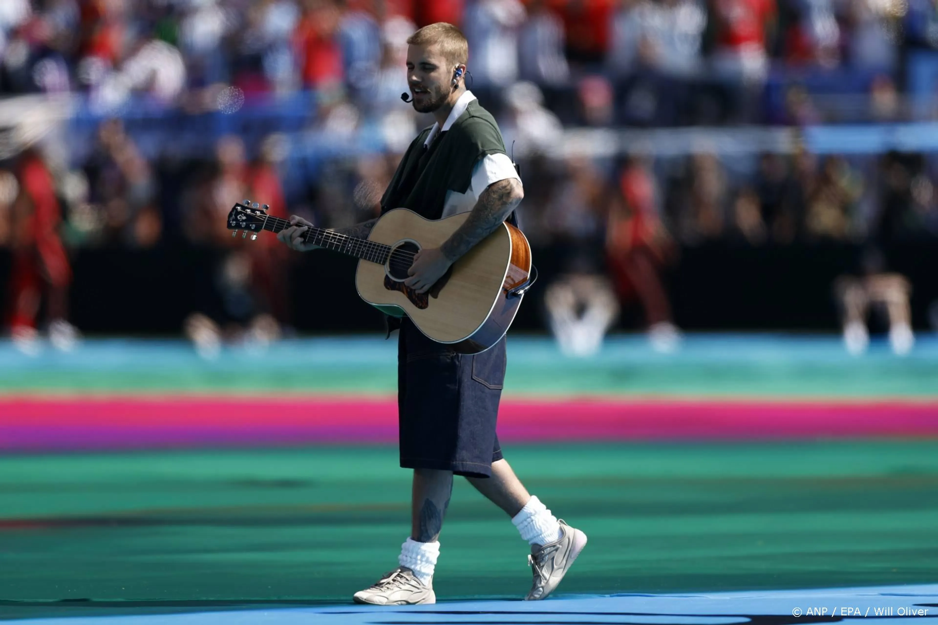 Streams Justin Bieber schieten omhoog na veelbesproken halftime-show op WK voetbal