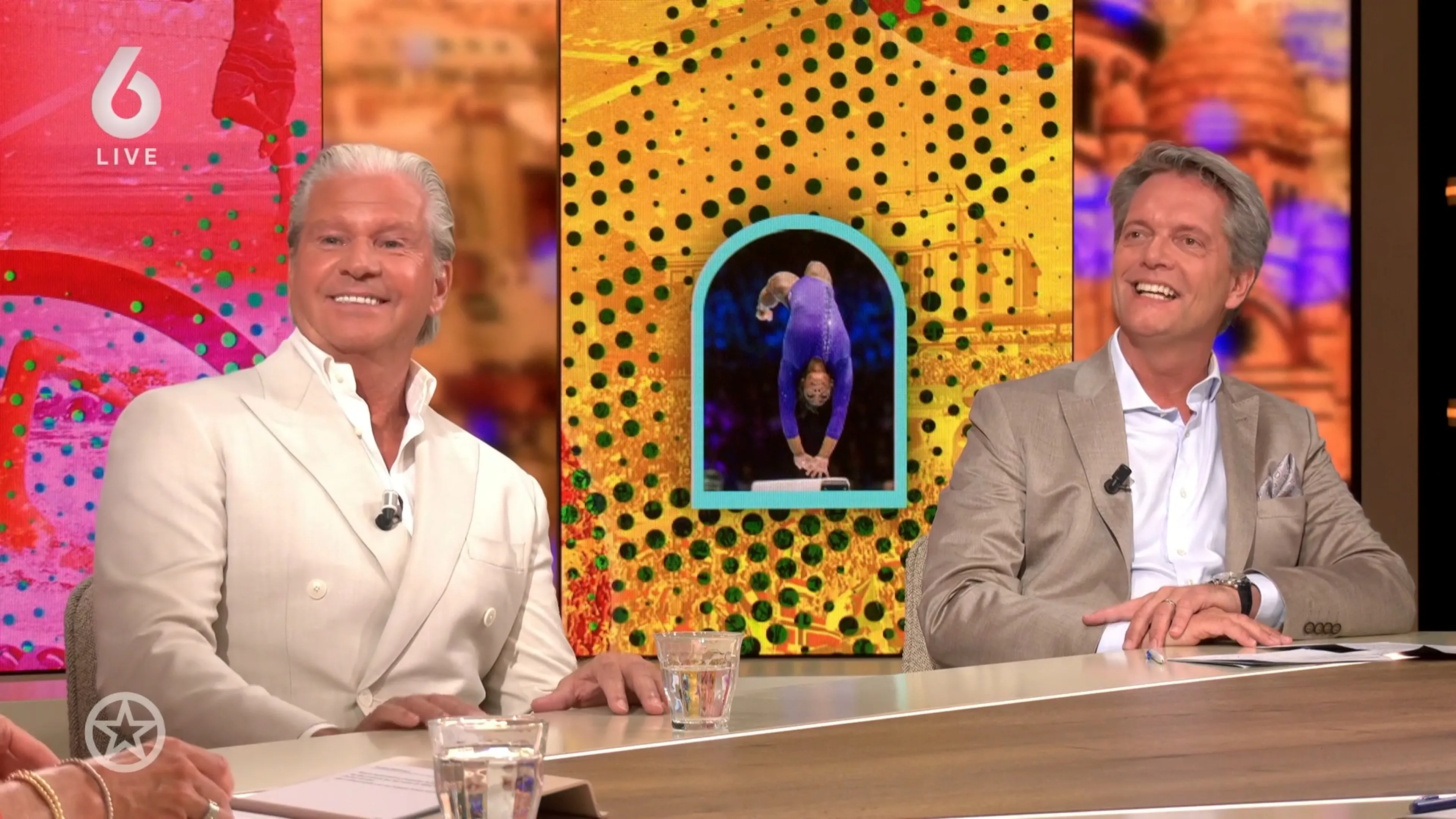 Shownieuws-tafel over einde Olympische Spelen